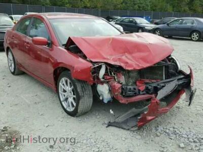 2012 Mitsubishi GALANT Galant ES/, red — VIN 4A32B3FF4CE015749, Copart