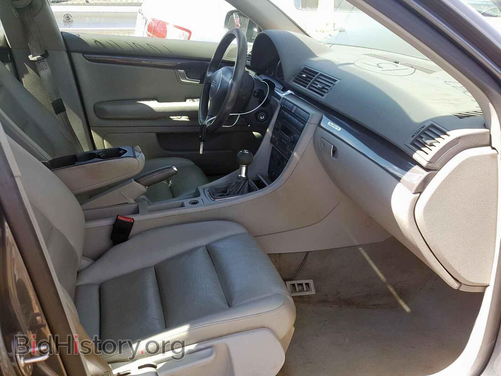 2005 AUDI A4 - VIN: WAULC68E45A061020 - Фото 5