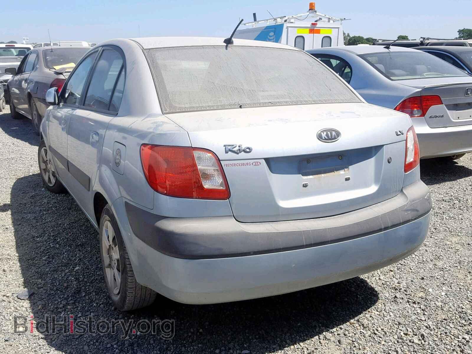 2007 KIA RIO BASE - VIN: KNADE123X76284581 - Фото 3