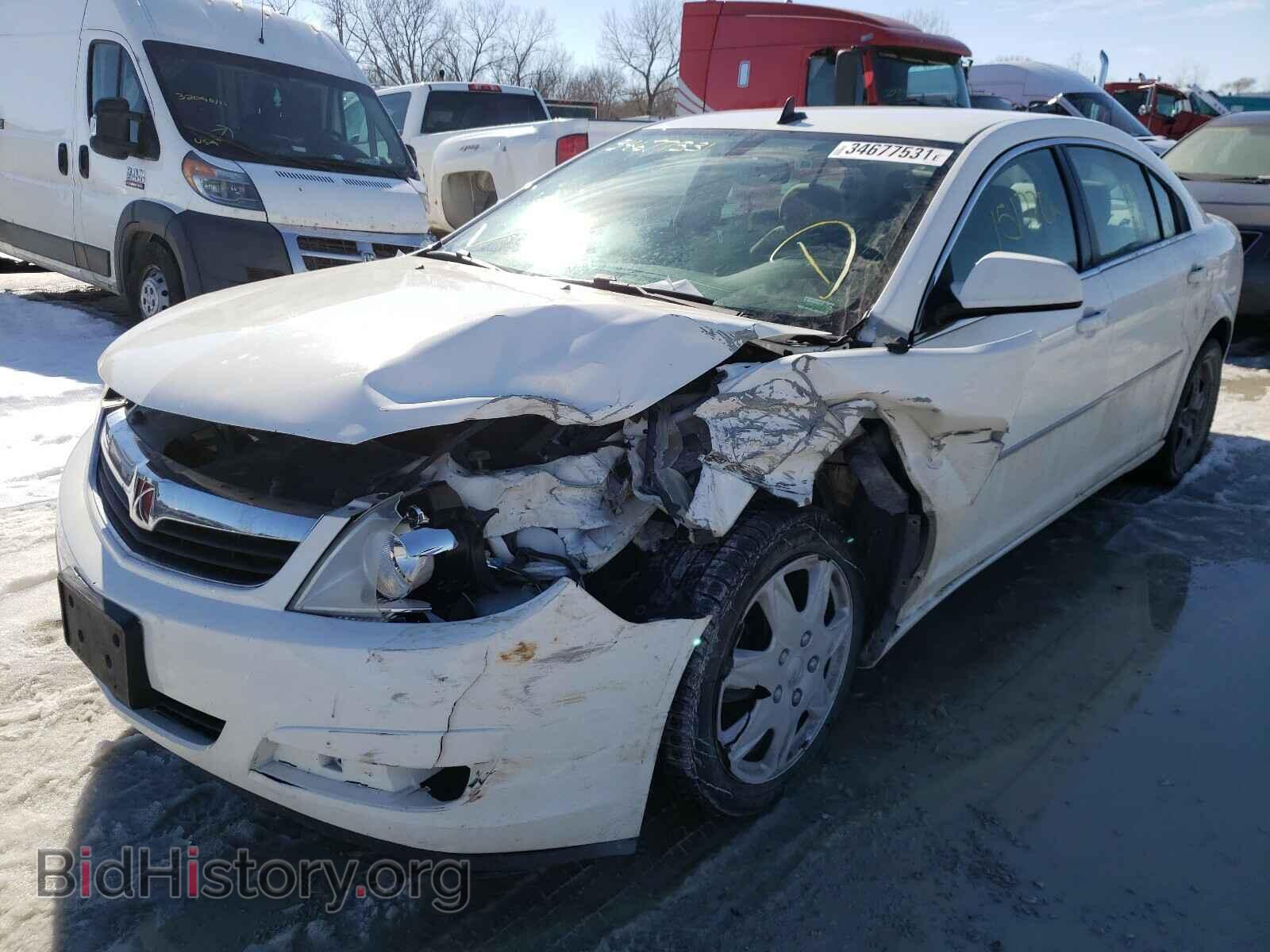 2008 SATURN AURA - VIN: 1G8ZS57B08F146908 - Фото 2