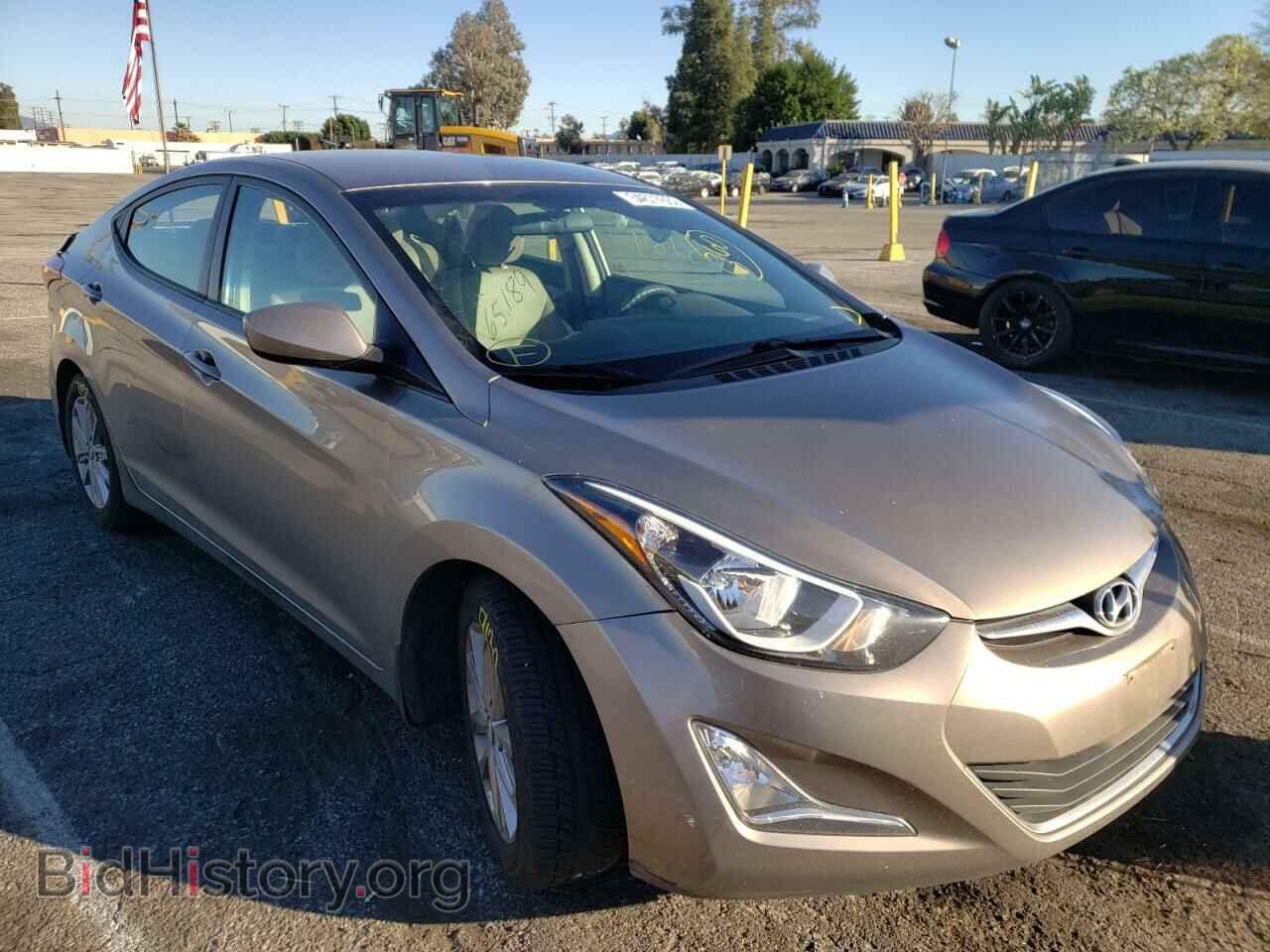 Фотография 5NPDH4AEXEH535648 - HYUNDAI ELANTRA 2014