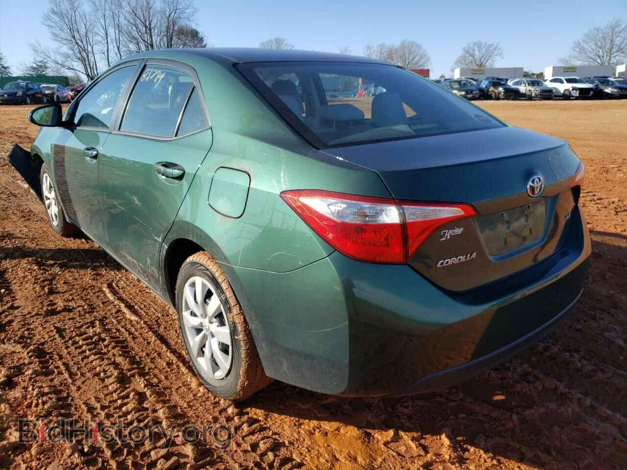 2014 TOYOTA COROLLA - VIN: 2T1BURHE3EC107770 - Фото 3