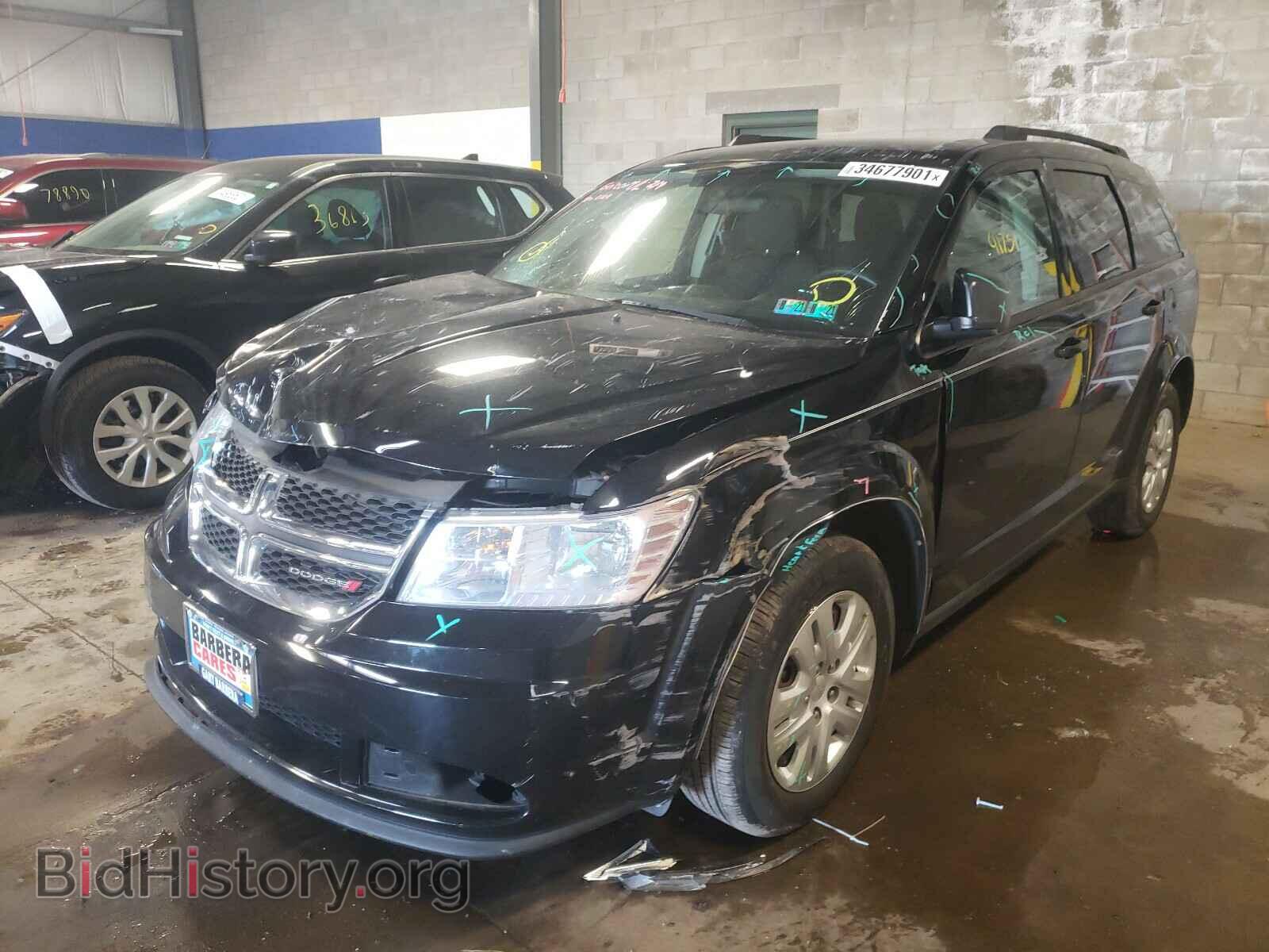 2017 DODGE JOURNEY - VIN: 3C4PDCAB8HT503763 - Фото 2