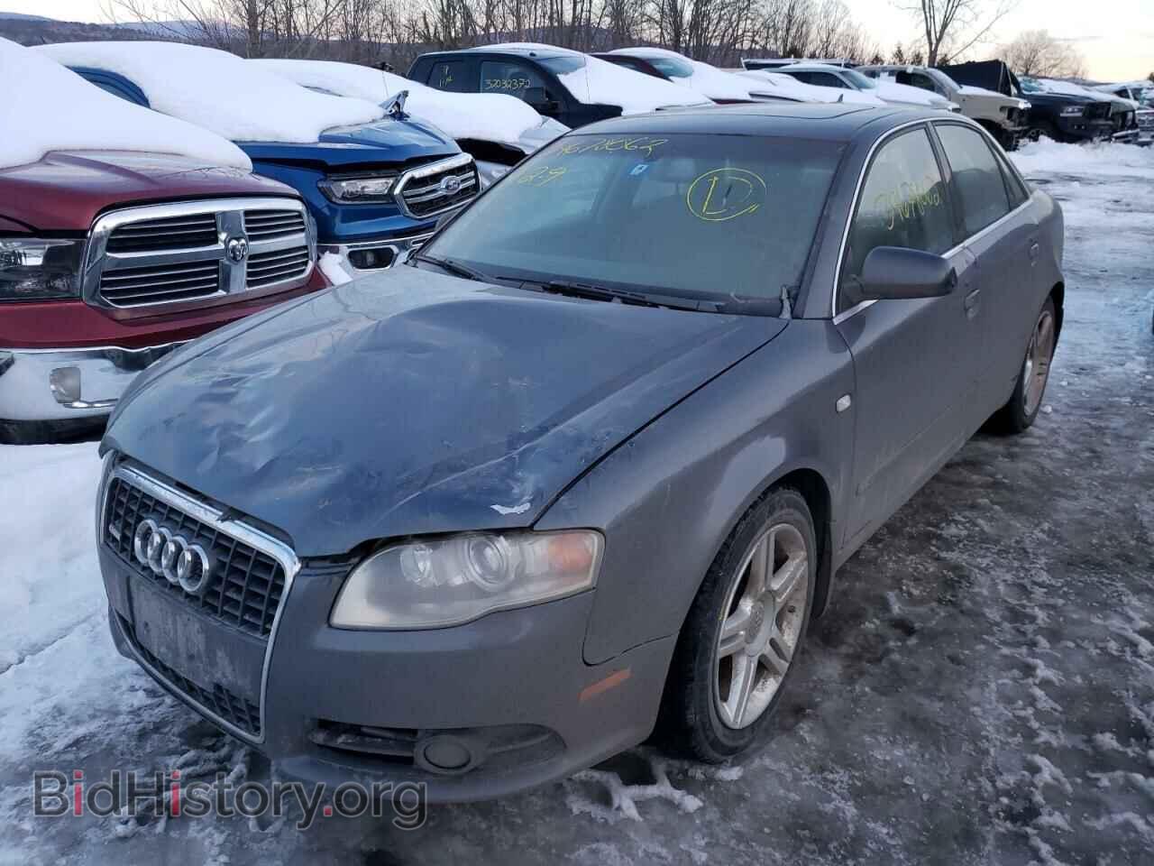 2007 AUDI A4 - VIN: WAUDF78E07A236352 - Фото 2