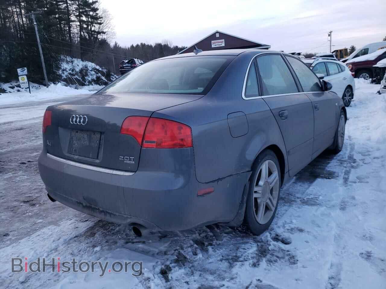 2007 AUDI A4 - VIN: WAUDF78E07A236352 - Фото 4