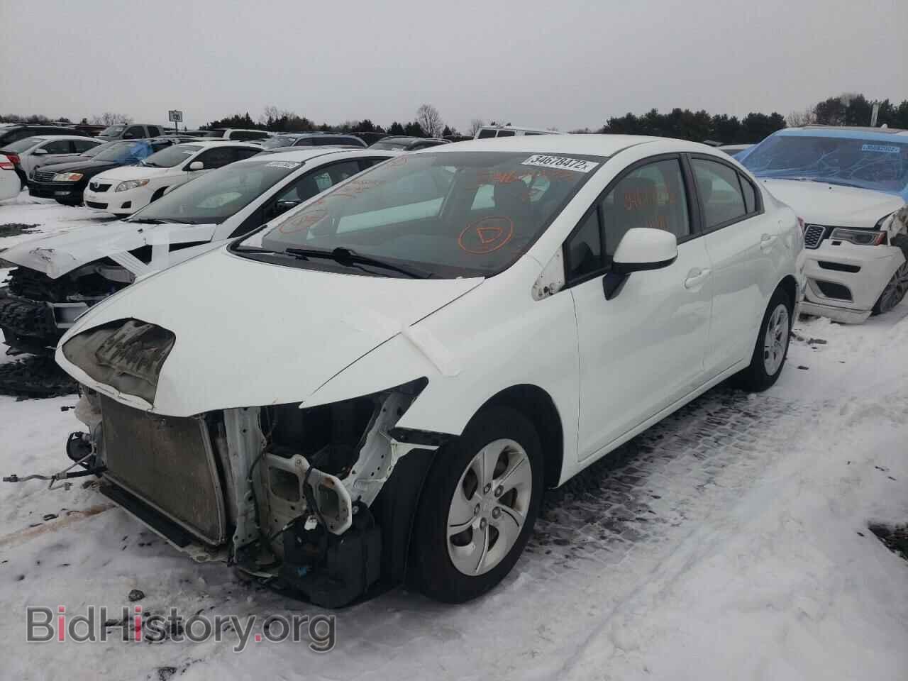 2013 HONDA CIVIC - VIN: 19XFB2F50DE069643 - Фото 2