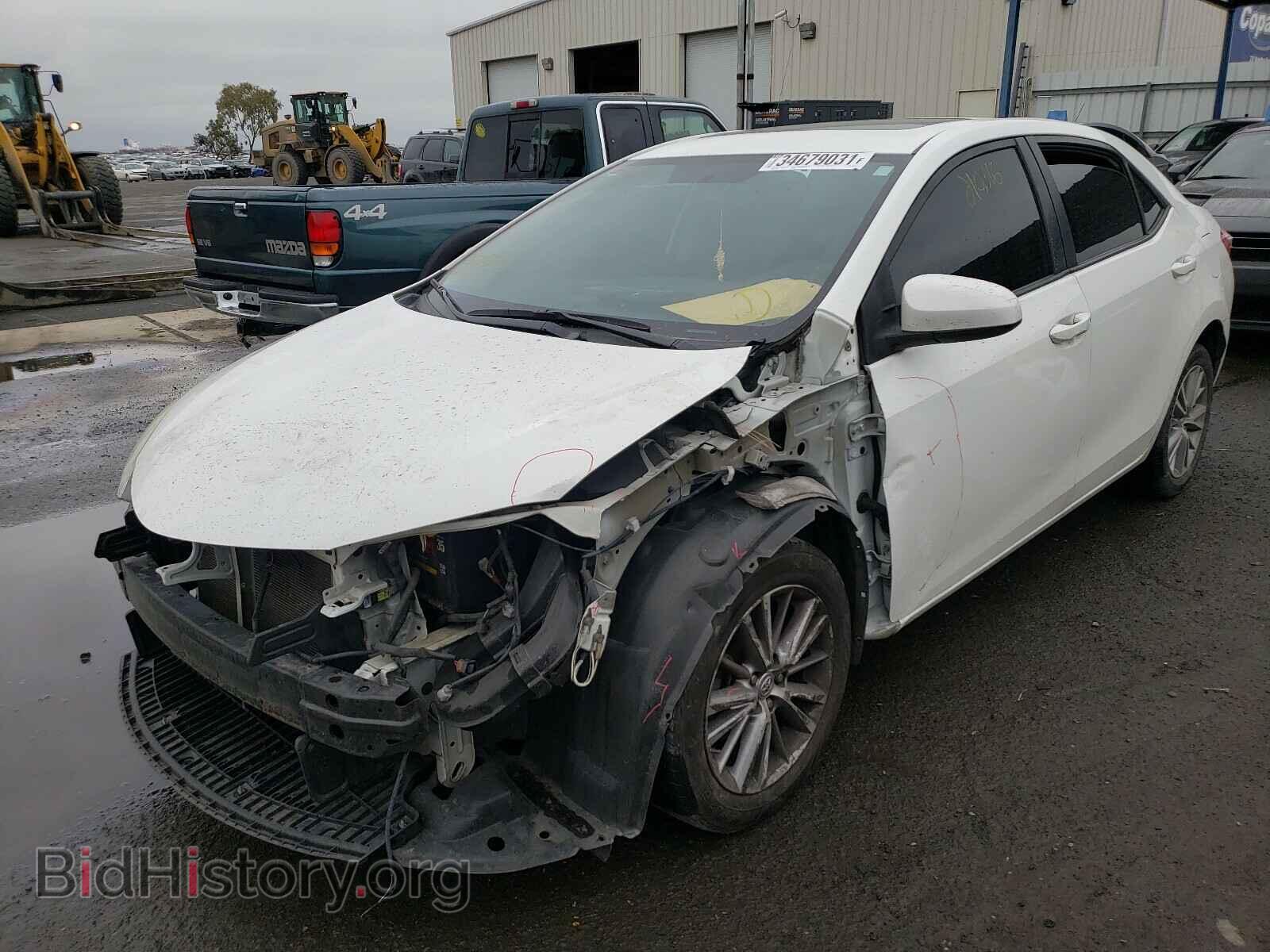 2014 TOYOTA COROLLA - VIN: 5YFBURHE1EP032521 - Фото 2
