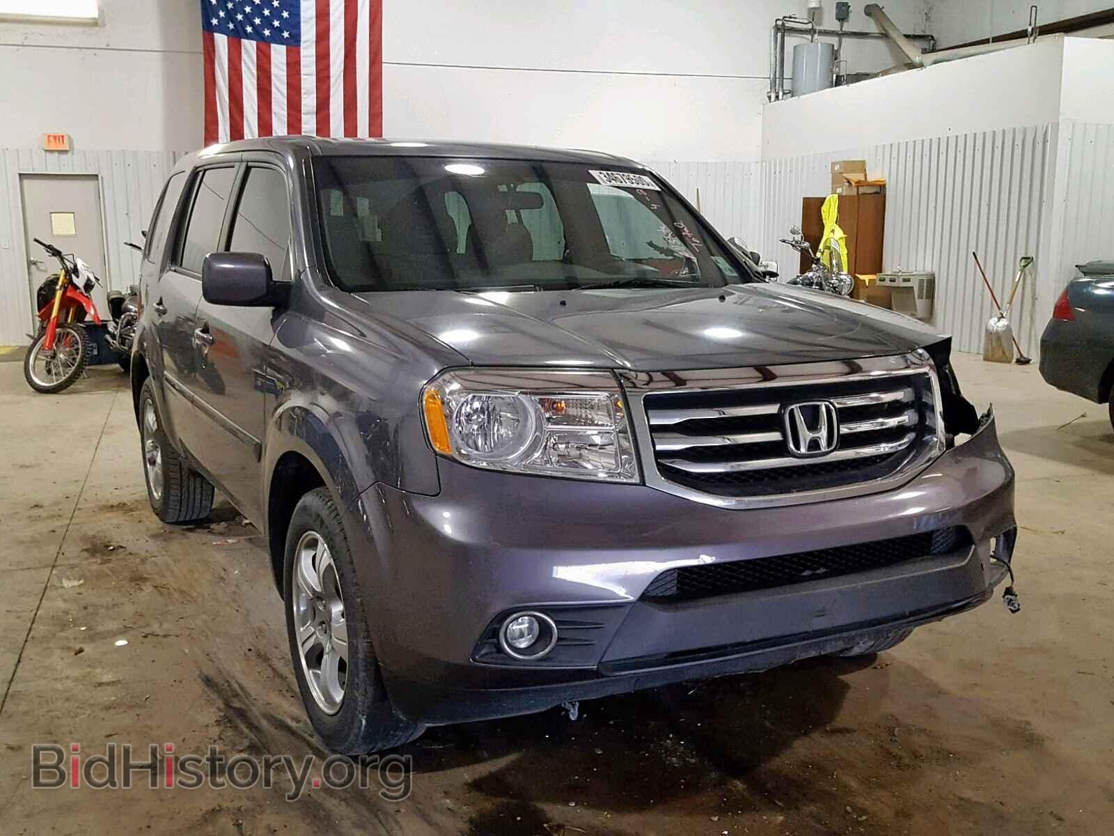 Фотография 5FNYF3H48FB030187 - HONDA PILOT EX 2015