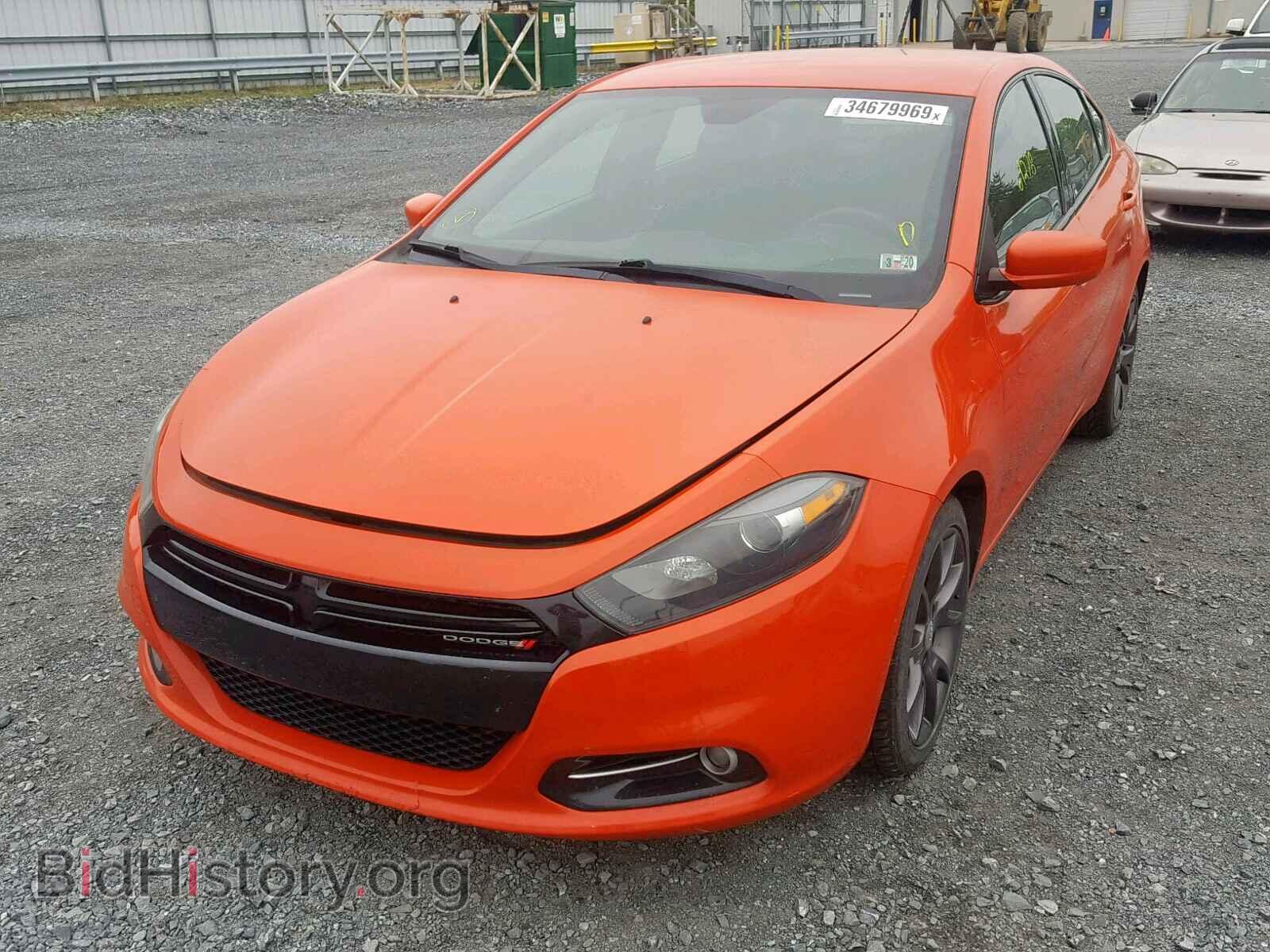 2015 DODGE DART - VIN: 1C3CDFBB0FD369434 - Фото 2