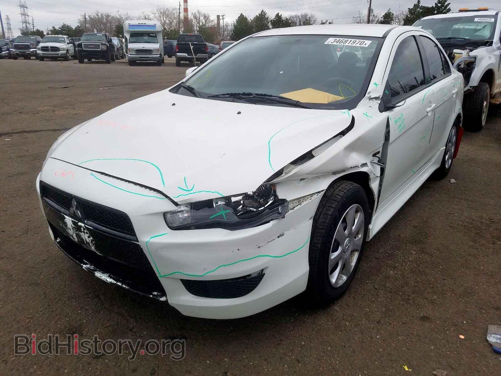 2015 MITSUBISHI LANCER - VIN: JA32U2FU8FU018037 - Фото 2