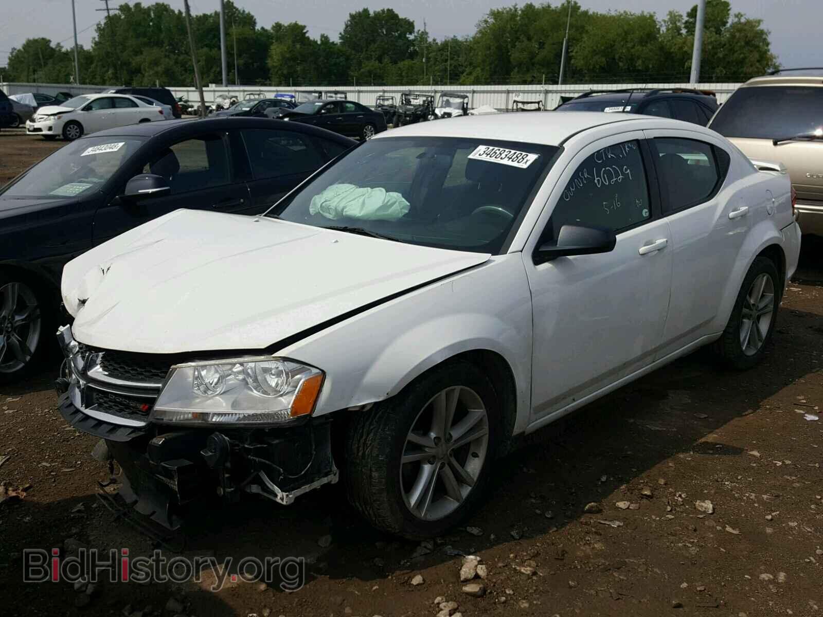2013 DODGE AVENGER - VIN: 1C3CDZAG5DN576469 - Фото 2