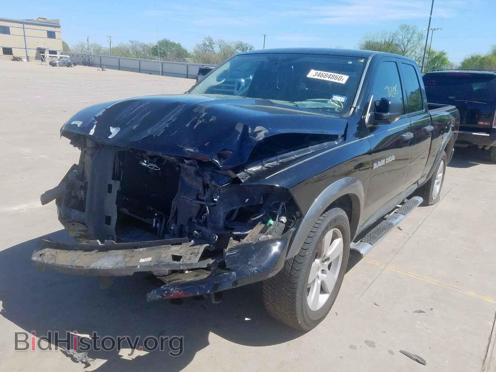 2012 DODGE RAM 1500 S - VIN: 1C6RD6GP2CS110758 - Фото 2