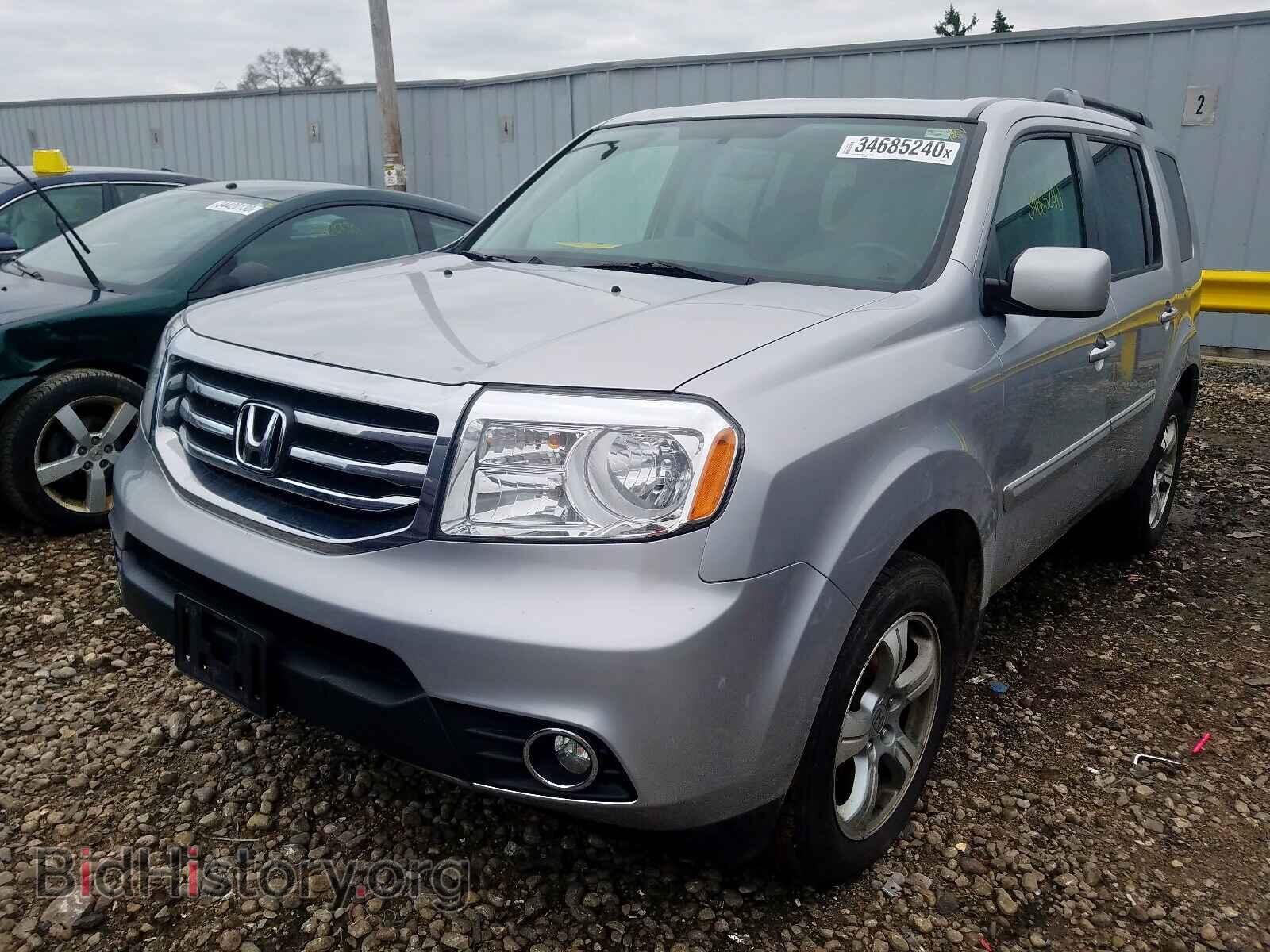 2014 HONDA PILOT - VIN: 5FNYF4H74EB042562 - Фото 2
