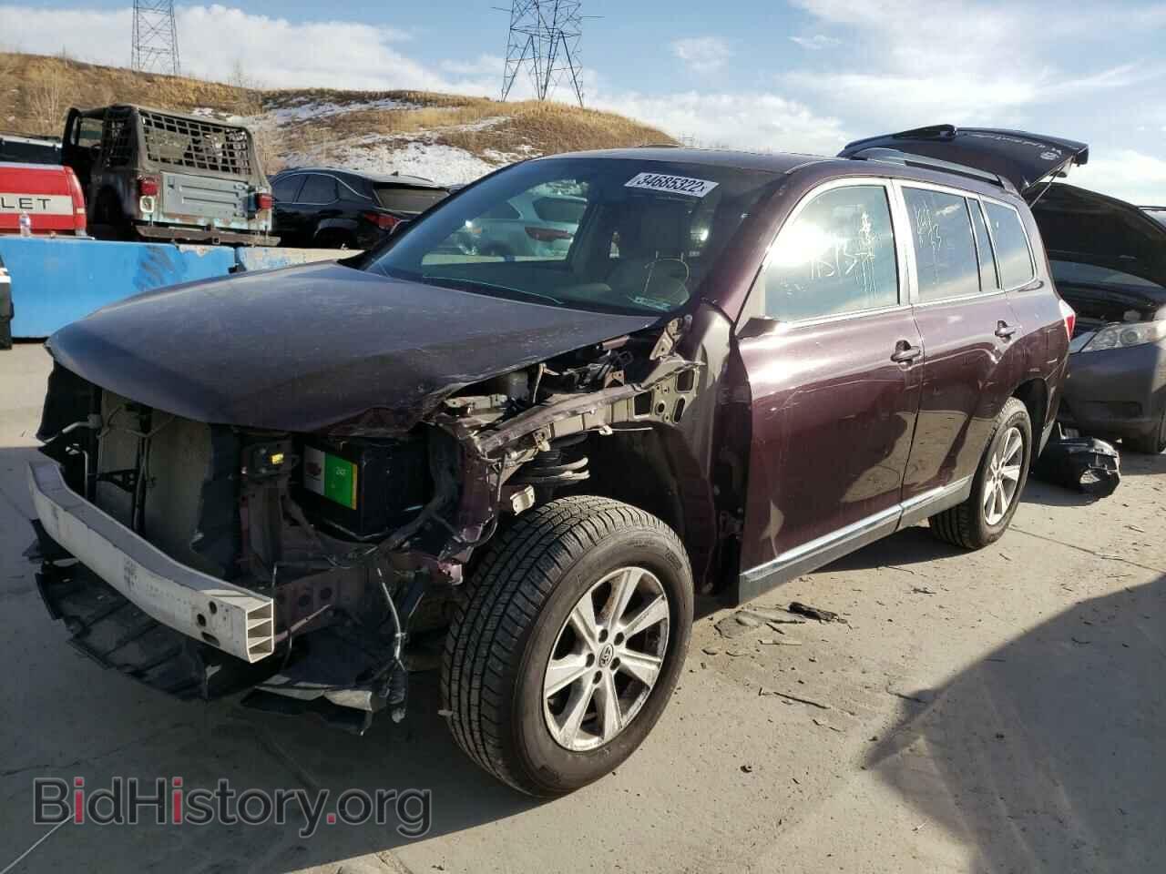 2011 TOYOTA HIGHLANDER - VIN: 5TDBK3EH5BS049441 - Фото 2