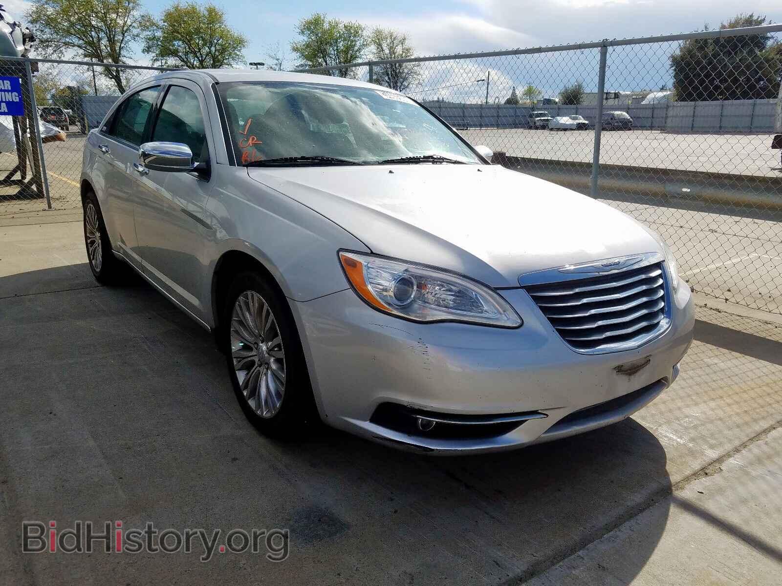 Фотография 1C3CCBCBXCN137410 - CHRYSLER 200 2012