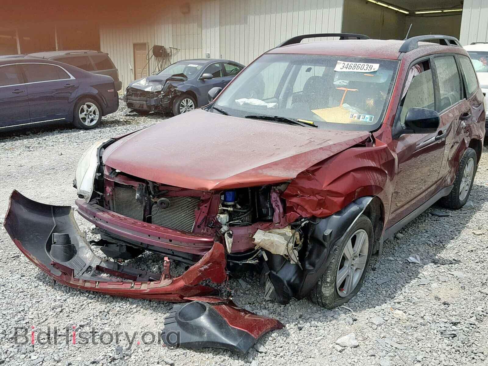 2011 SUBARU FORESTER - VIN: JF2SHABC5BH710659 - Фото 2