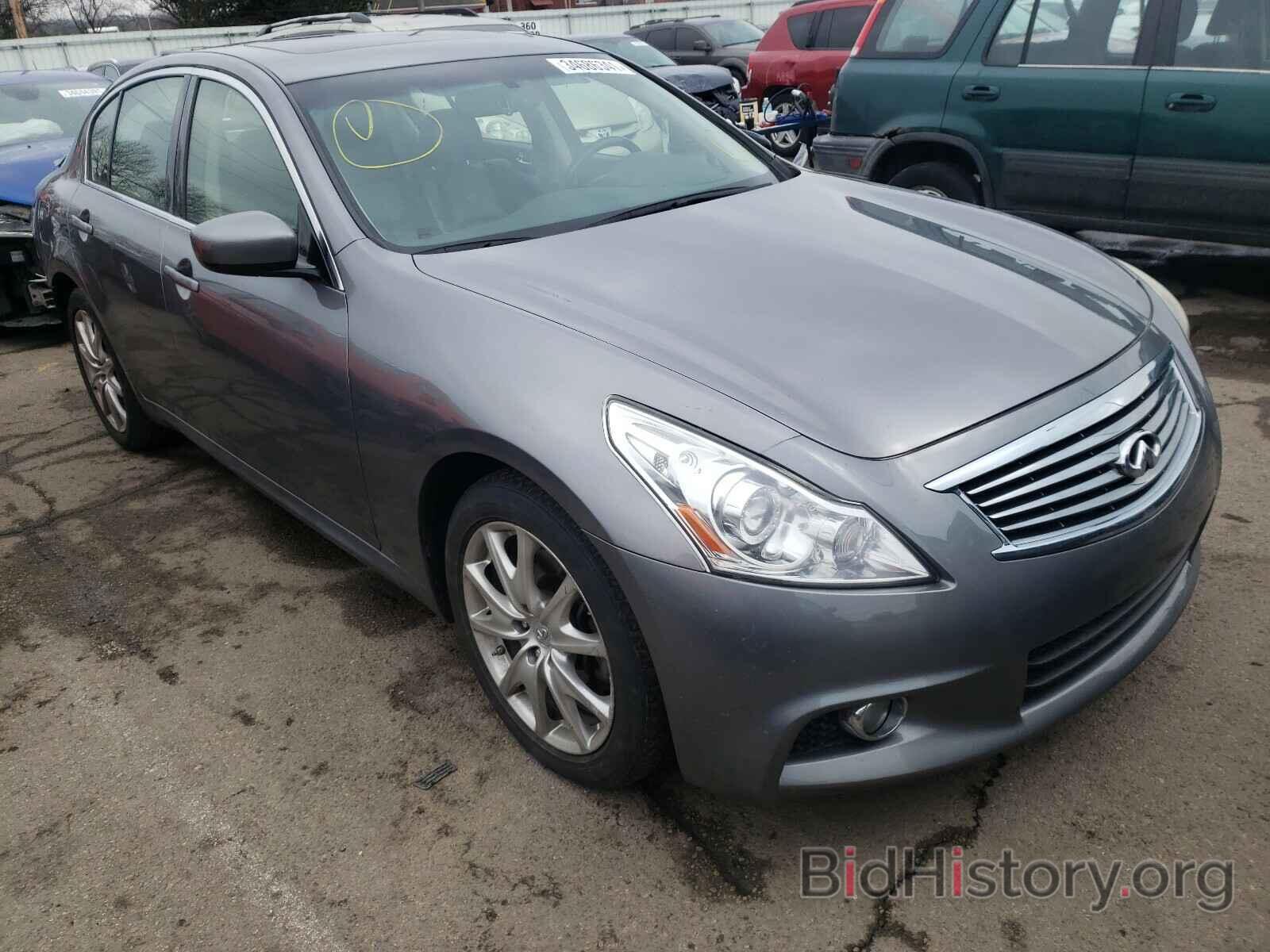 Photo JN1CV6ARXCM672808 - INFINITI G37 2012