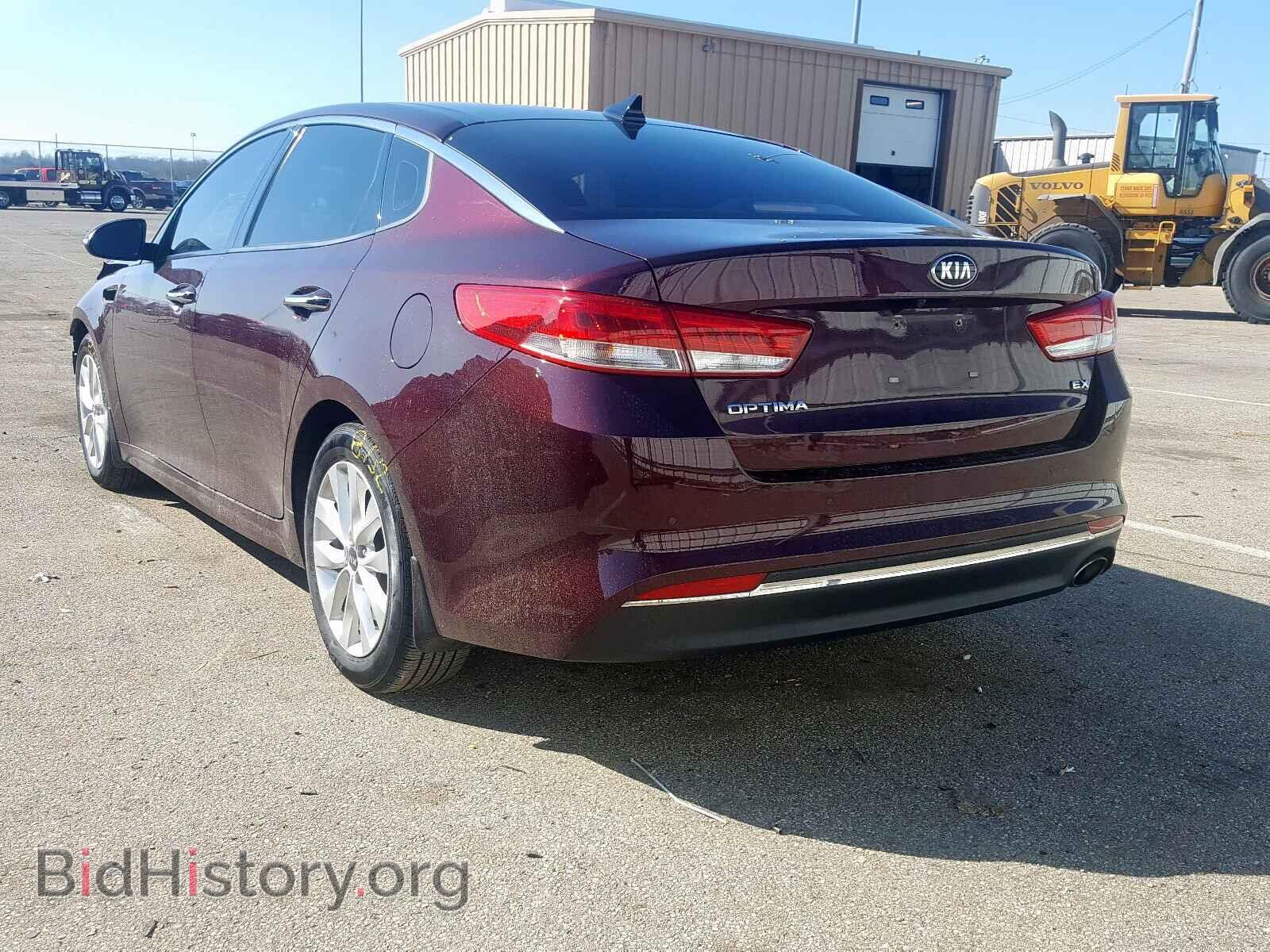 2016 KIA OPTIMA - VIN: 5XXGU4L37GG005060 - Фото 3