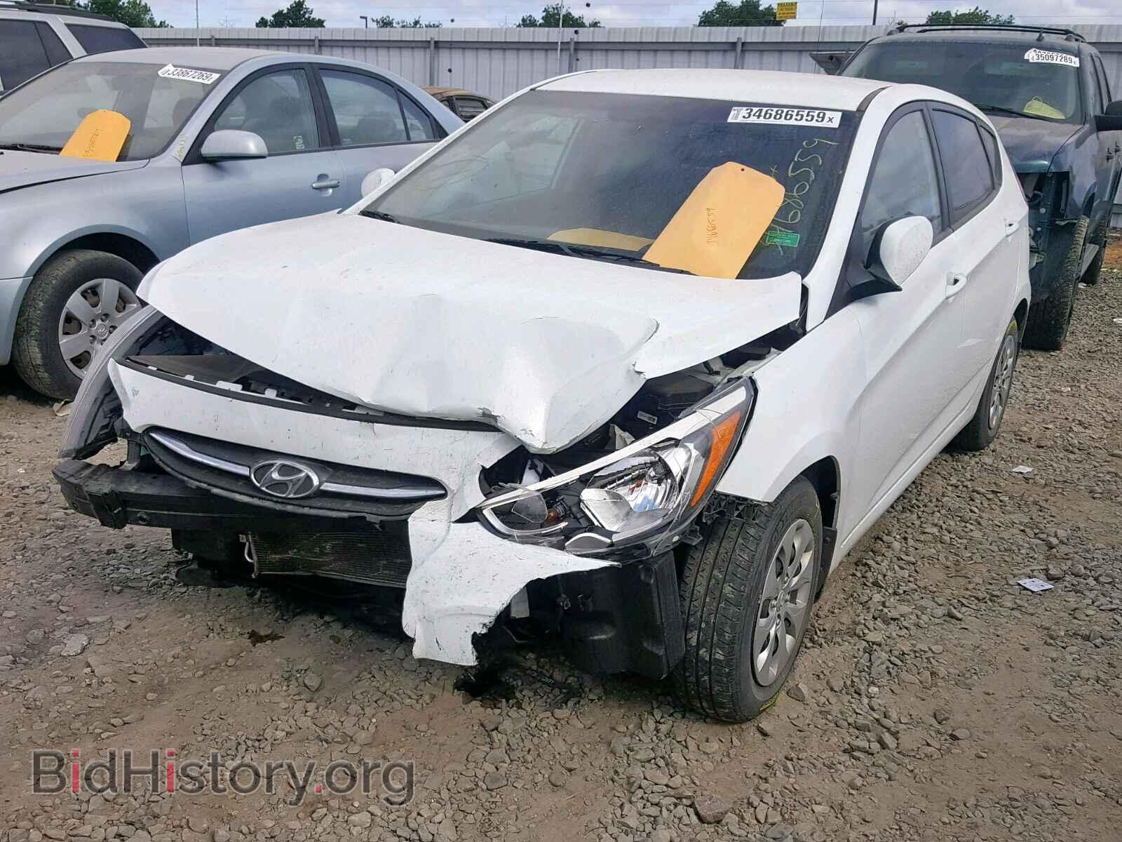 2015 HYUNDAI ACCENT - VIN: KMHCT5AE7FU217537 - Фото 2