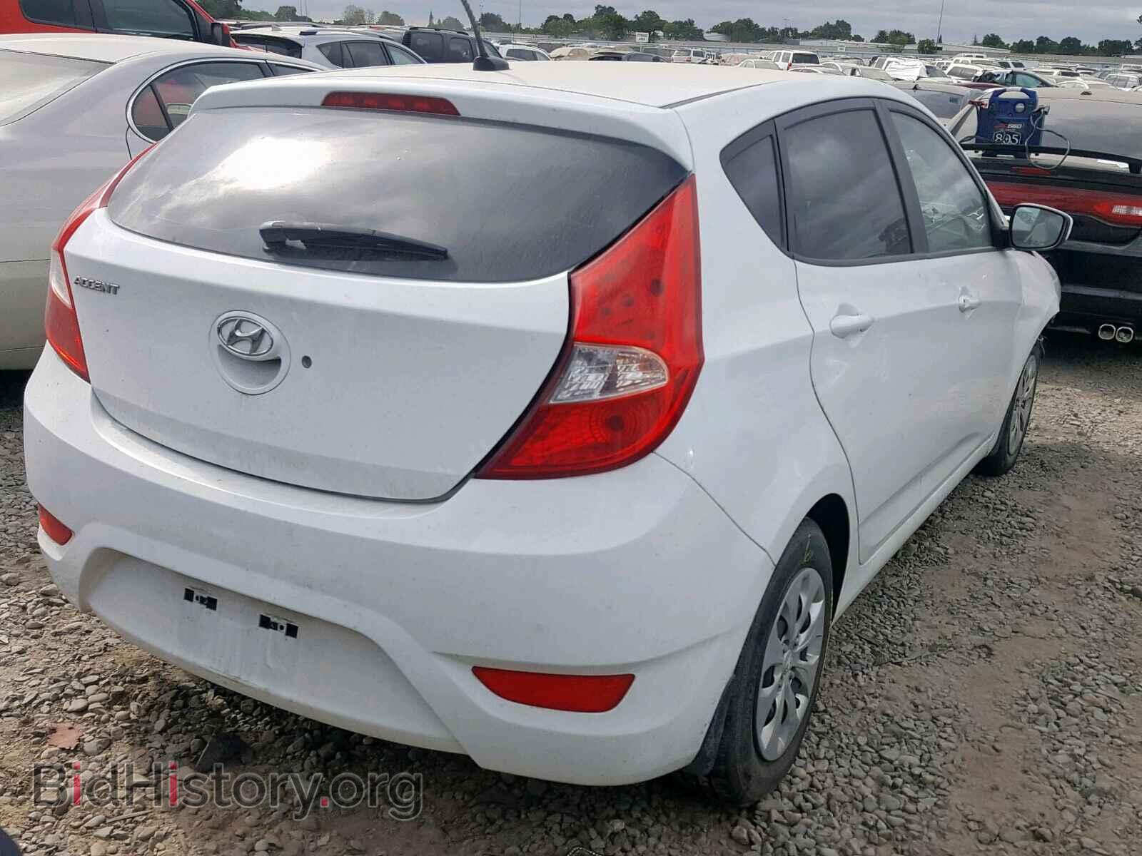 2015 HYUNDAI ACCENT - VIN: KMHCT5AE7FU217537 - Фото 4