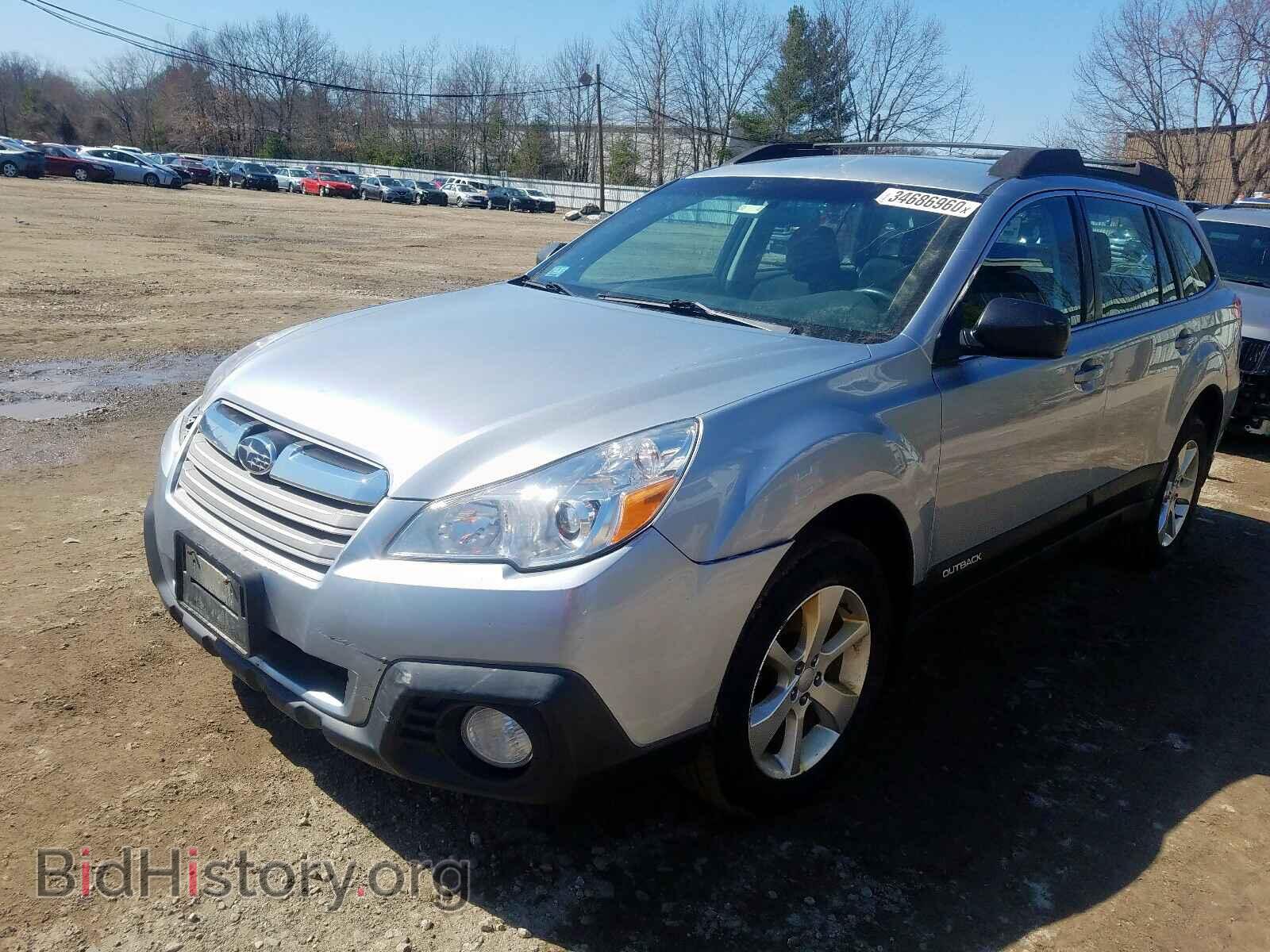 2014 SUBARU OUTBACK - VIN: 4S4BRBAC1E3230666 - Фото 2
