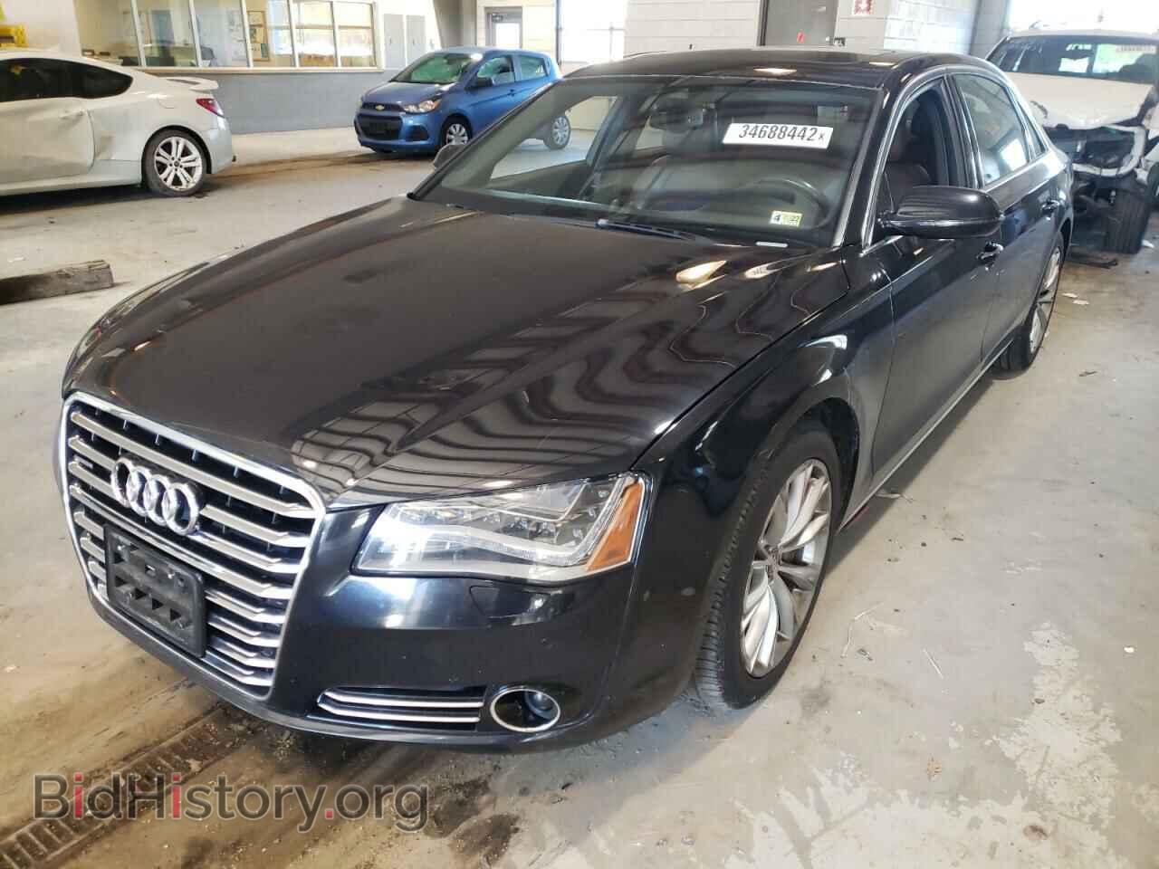 2013 AUDI A8 - VIN: WAURGAFD8DN009697 - Photo 2
