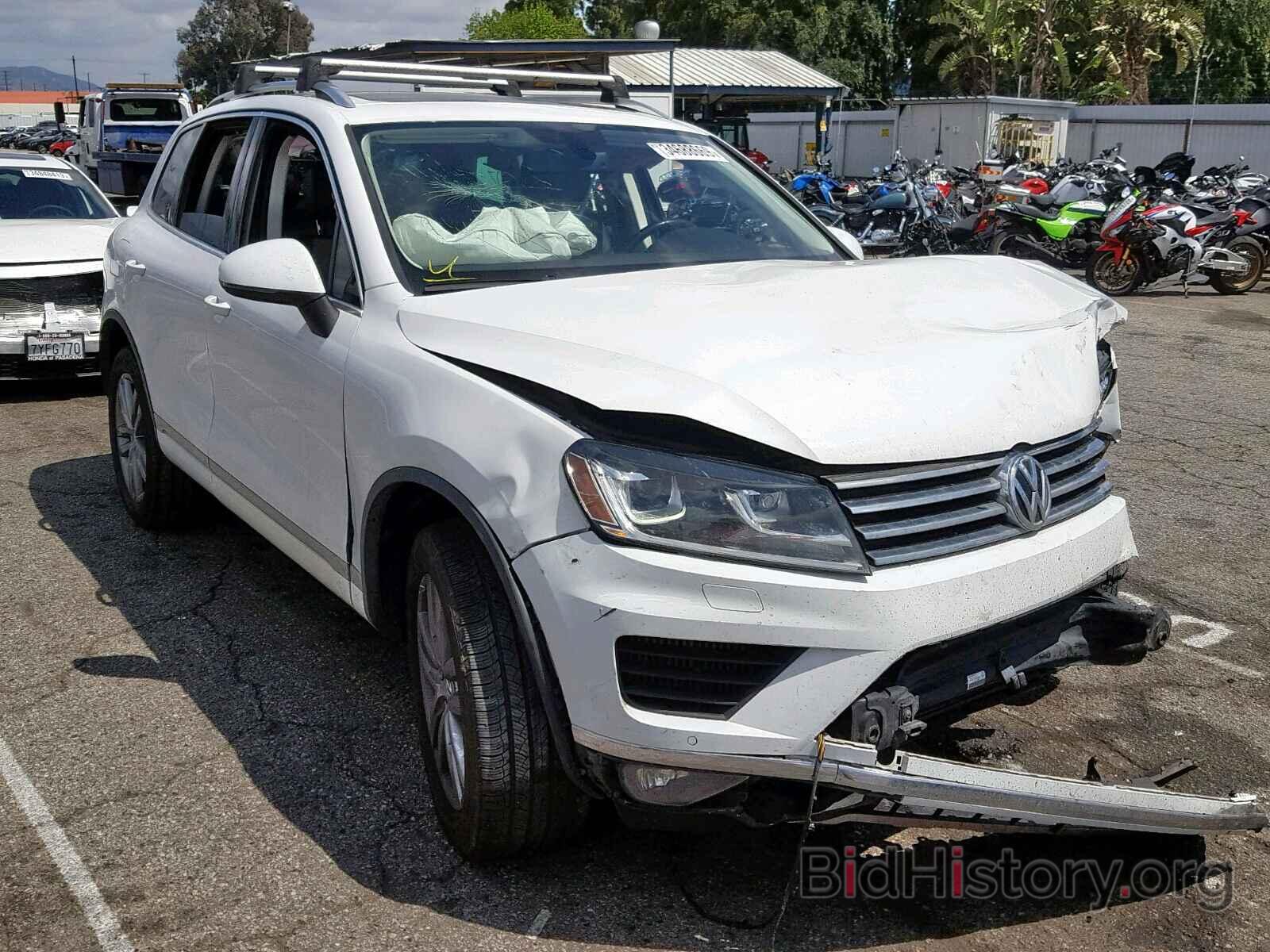 Photo WVGEP9BP4GD001361 - VOLKSWAGEN TOUAREG TD 2016