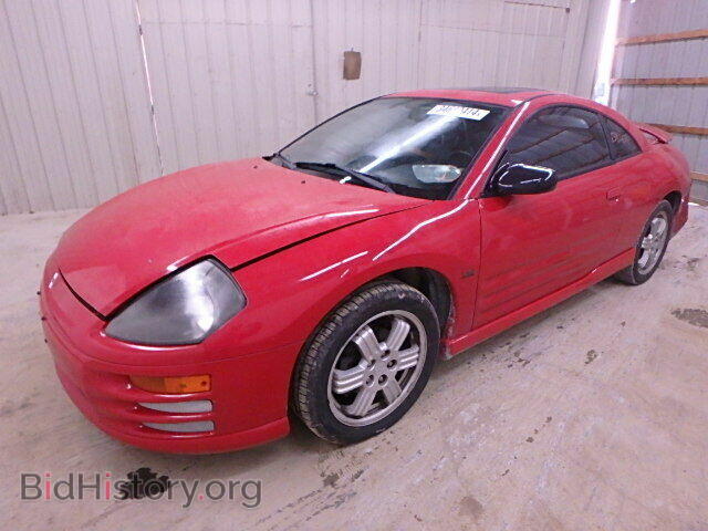 2000 MITSUBISHI ECLIPSE - VIN: 4A3AC54L2YE147607 - Фото 2