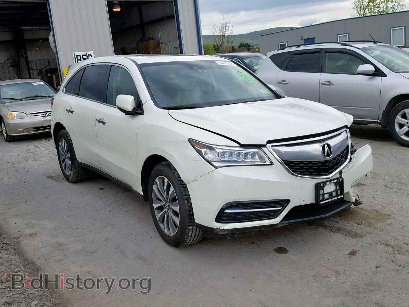 Фотография 5FRYD4H41EB030945 - ACURA MDX 2014