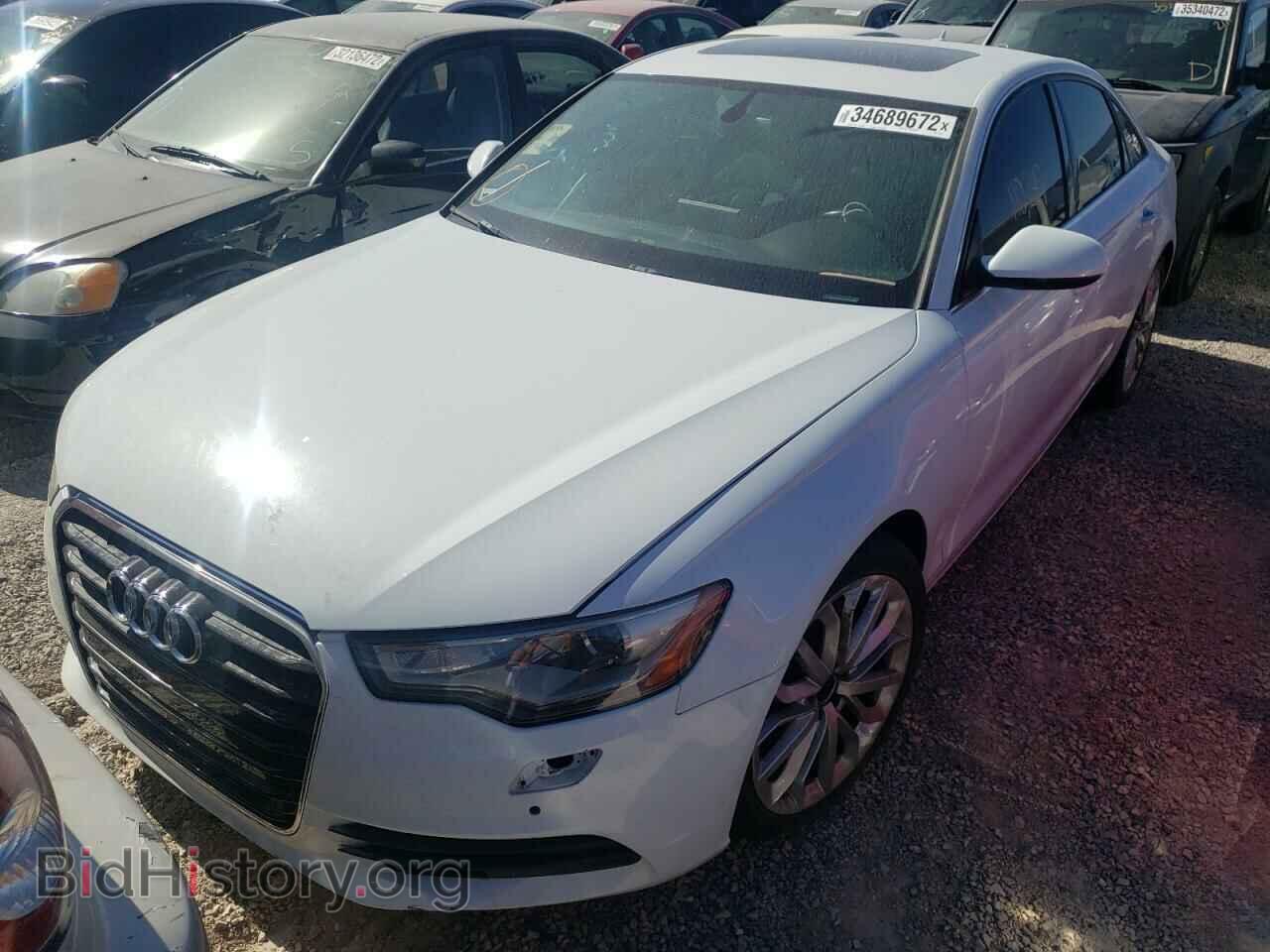 2013 AUDI A6 - VIN: WAUDFAFC7DN055476 - Фото 2
