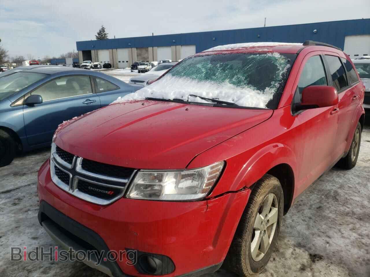 2012 DODGE JOURNEY - VIN: 3C4PDCBG3CT393871 - Фото 2