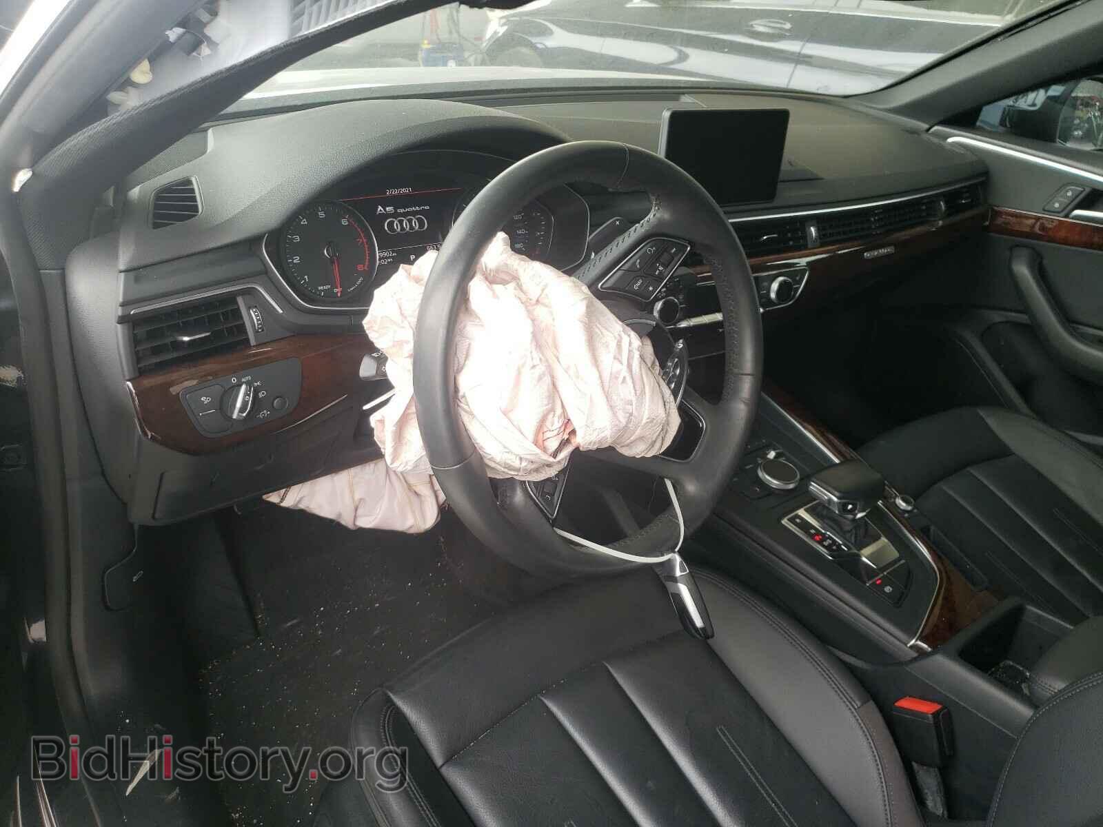 2019 AUDI A5 - VIN: WAUANCF53KA051237 - Photo 9