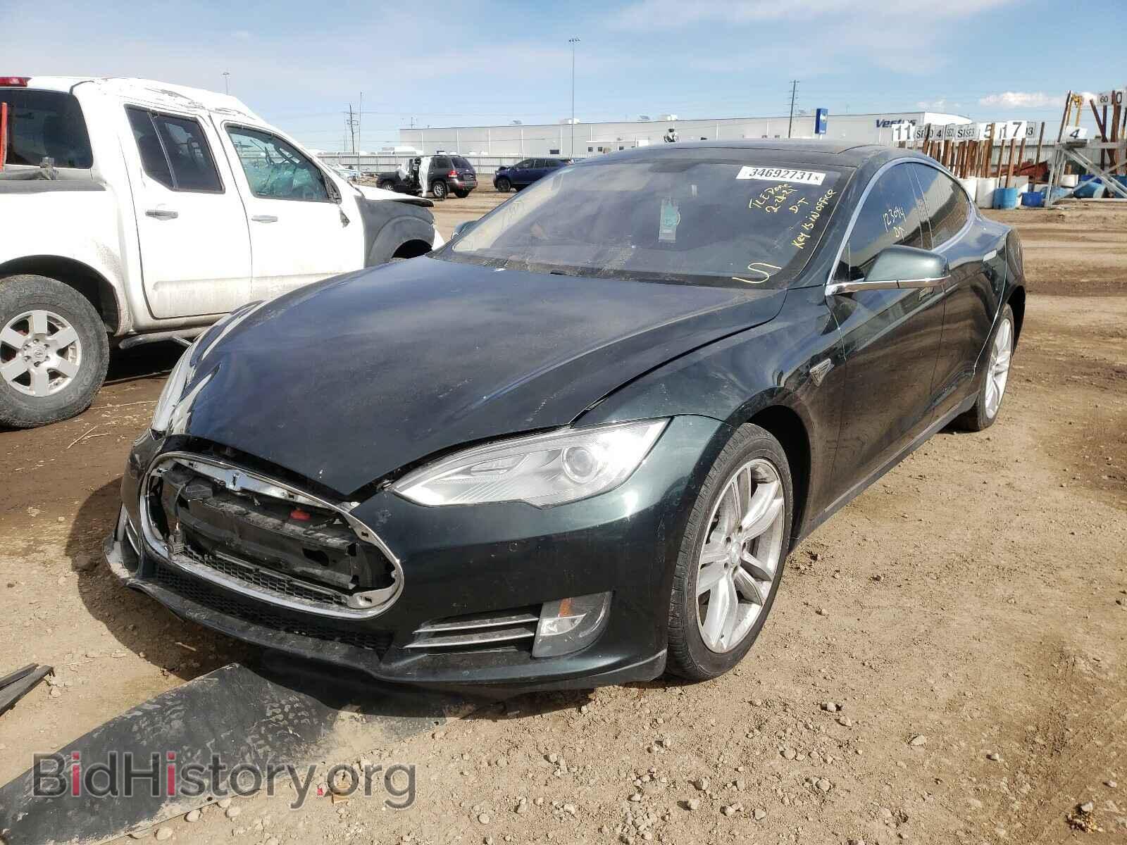 2013 TESLA MODEL S - VIN: 5YJSA1DN3DFP19509 - Photo 2