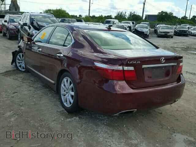 2007 LEXUS LS460 - VIN: JTHBL46F375041785 - Фото 3