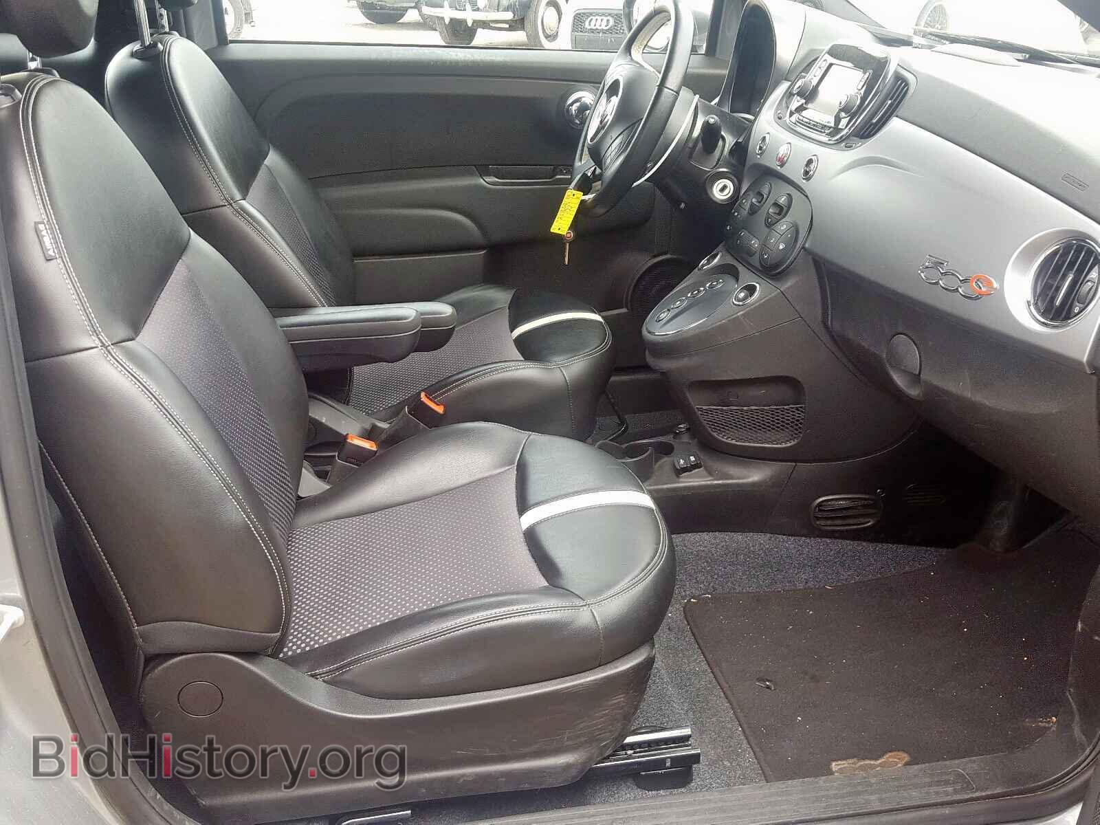 2017 FIAT 500 - VIN: 3C3CFFGE3HT609263 - Фото 5