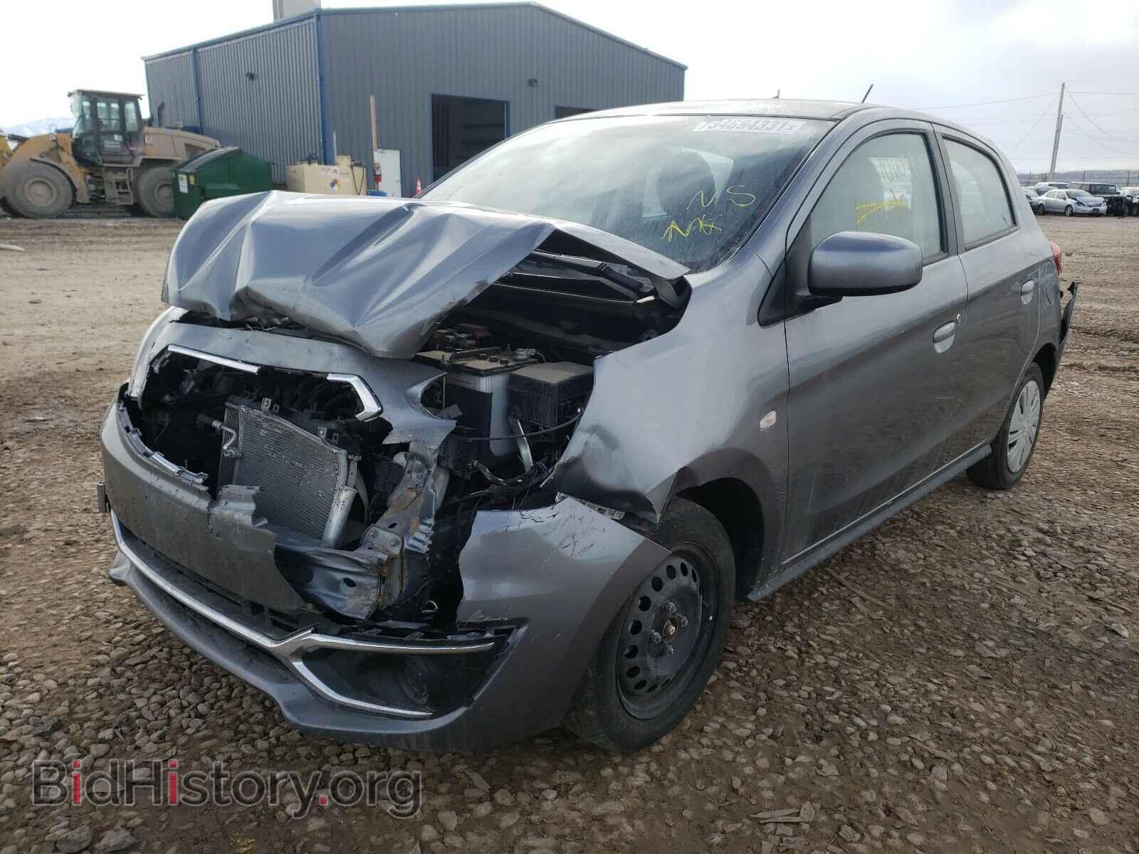 2019 MITSUBISHI MIRAGE - VIN: ML32A3HJ9KH014930 - Фото 2