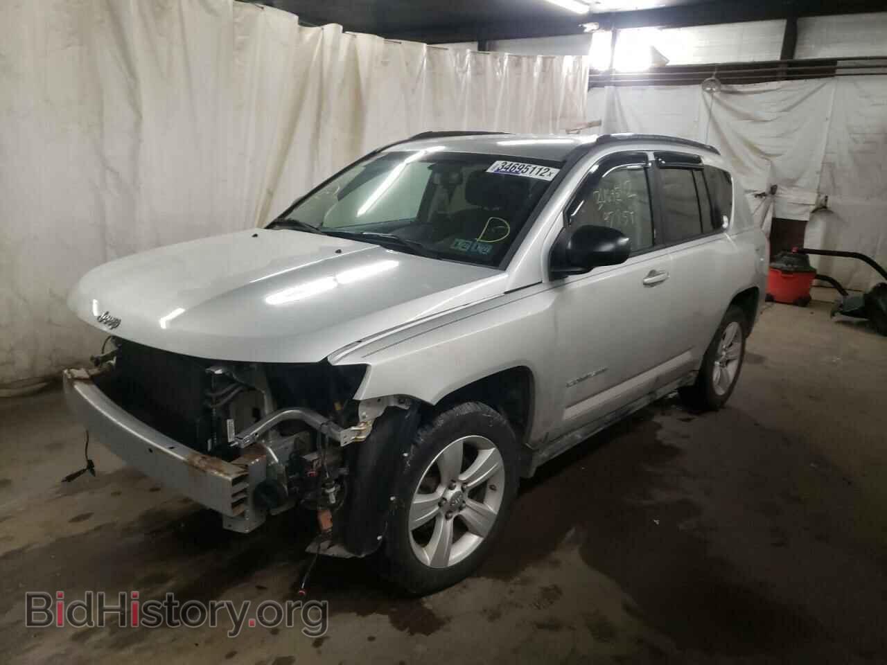 2011 JEEP COMPASS - VIN: 1J4NF1FBXBD215295 - Фото 2