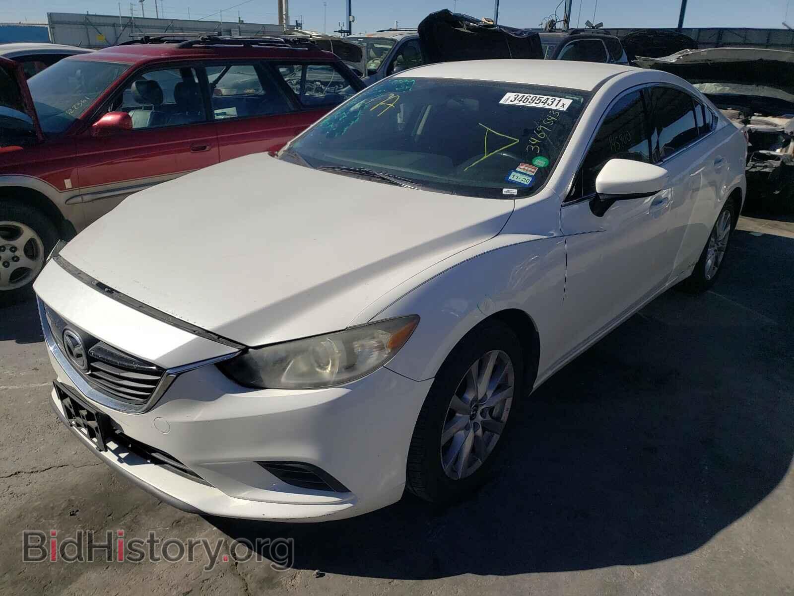 2014 MAZDA 6 - VIN: JM1GJ1U65E1122340 - Фото 2