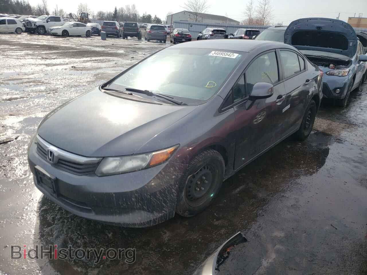 2012 HONDA CIVIC - VIN: 2HGFB2F49CH118415 - Фото 2