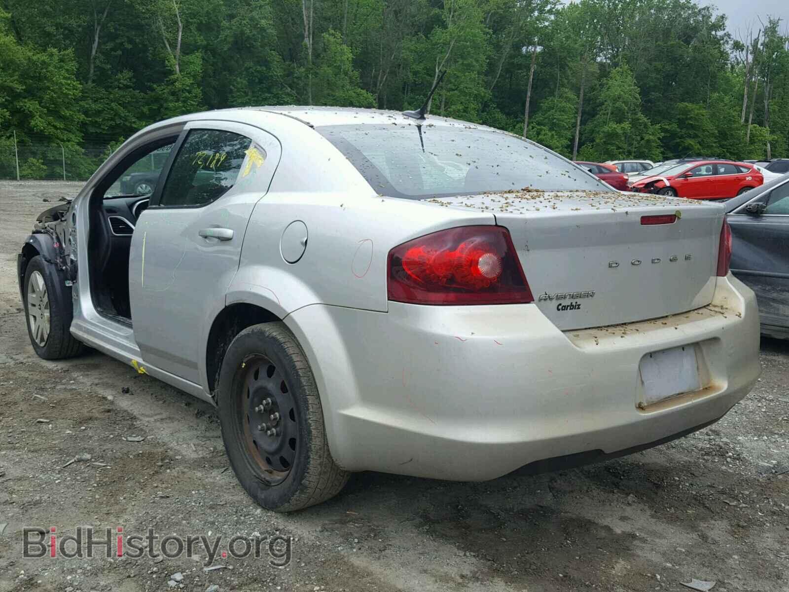 2012 DODGE AVENGER - VIN: 1C3CDZAB1CN252549 - Фото 3