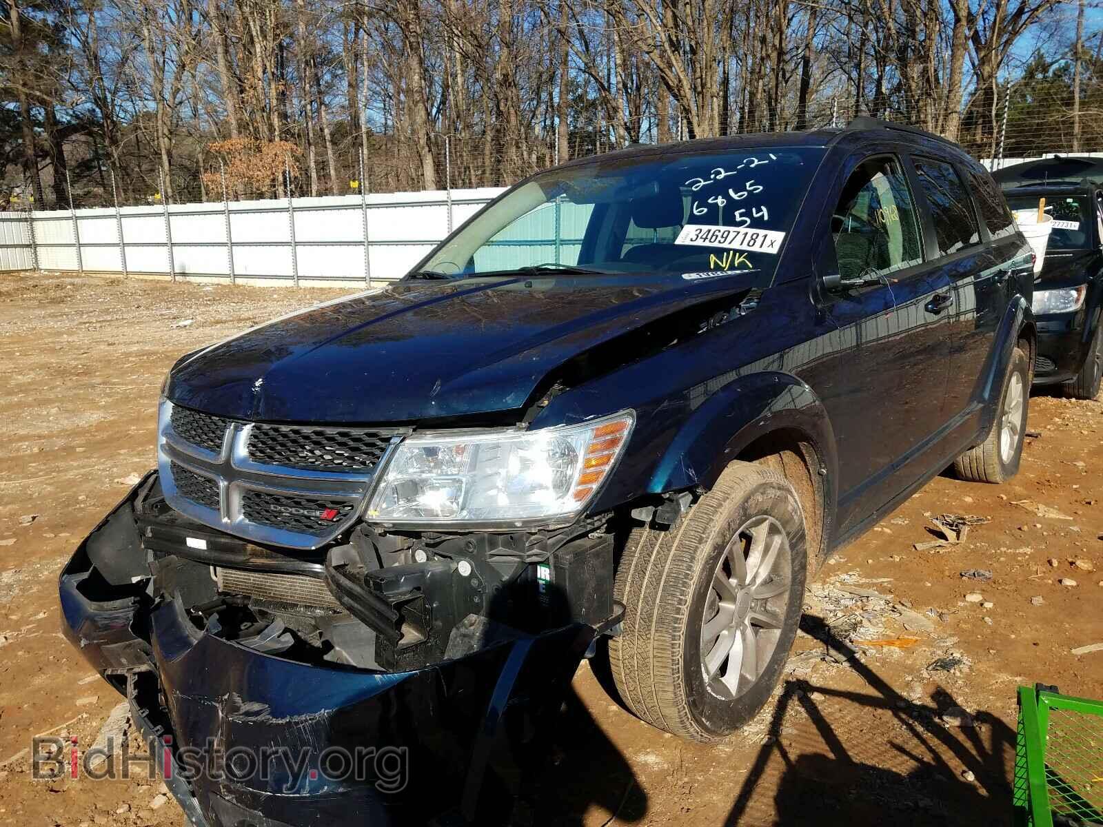 2015 DODGE JOURNEY - VIN: 3C4PDCBG5FT696865 - Фото 2