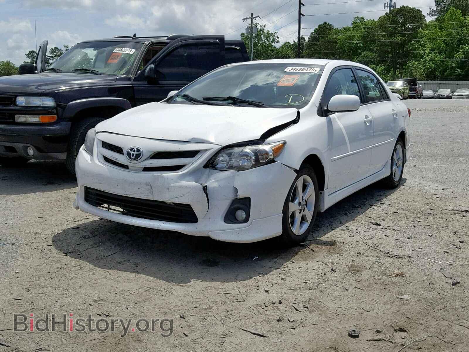 2011 TOYOTA COROLLA BA - VIN: 2T1BU4EE2BC695583 - Фото 2