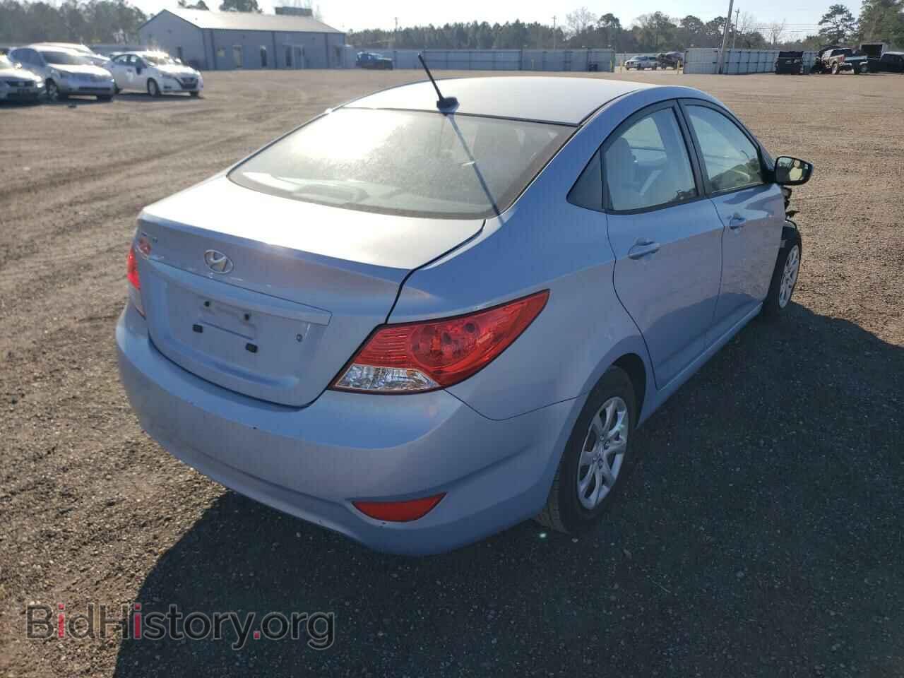 2014 HYUNDAI ACCENT - VIN: KMHCT4AE9EU700665 - Фото 4