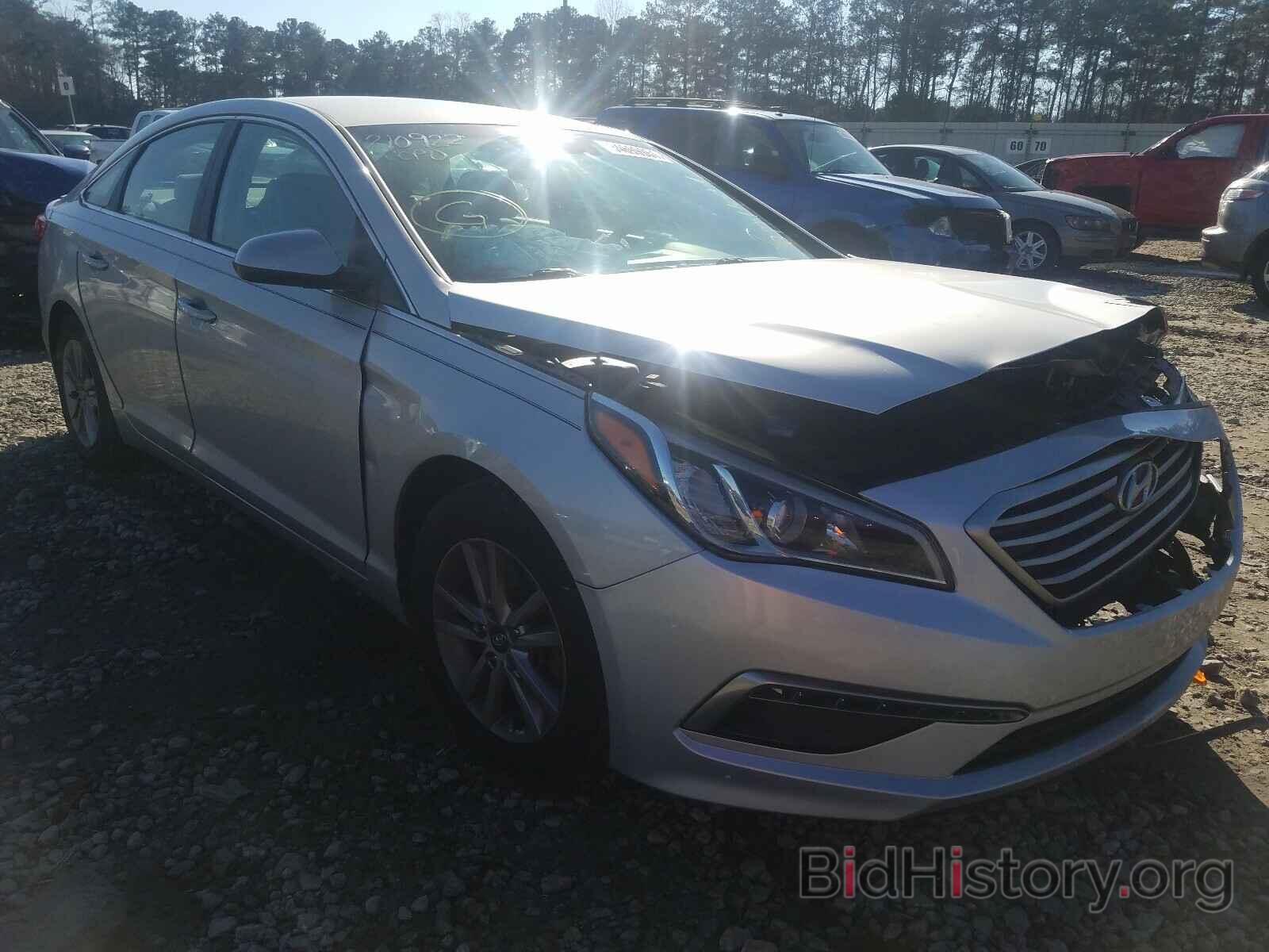 Фотография 5NPE24AF6FH168439 - HYUNDAI SONATA 2015