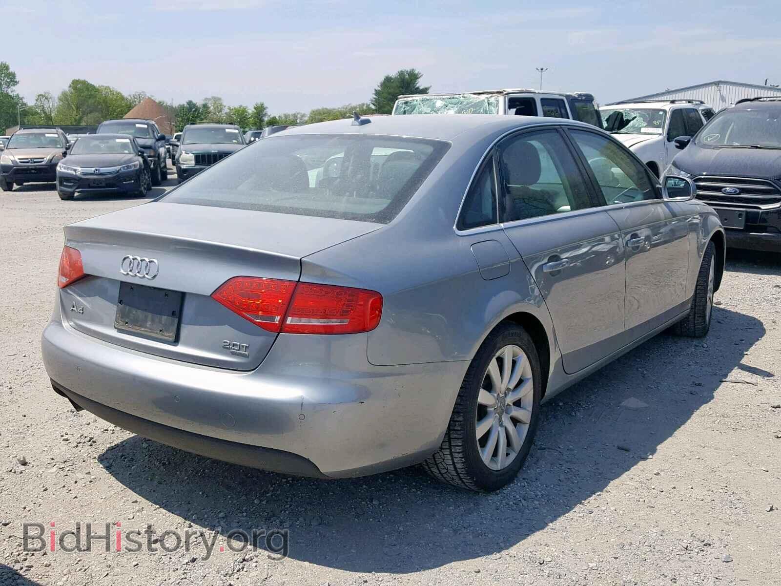 2011 AUDI A4 - VIN: WAUFFAFL9BN045019 - Photo 4
