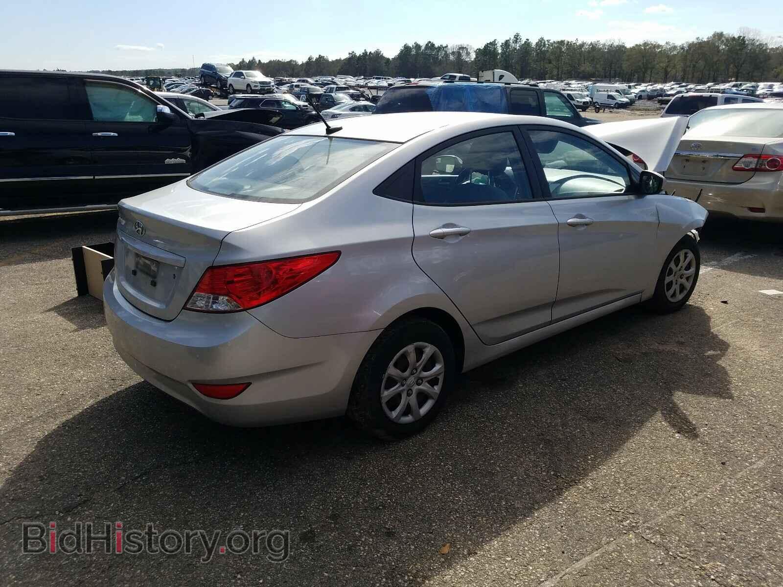 2014 HYUNDAI ACCENT - VIN: KMHCT4AE1EU751724 - Фото 4