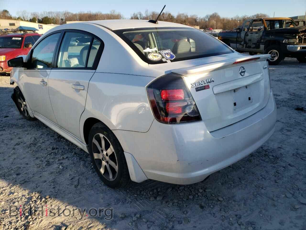 2012 NISSAN SENTRA - VIN: 3N1AB6AP1CL753396 - Фото 3