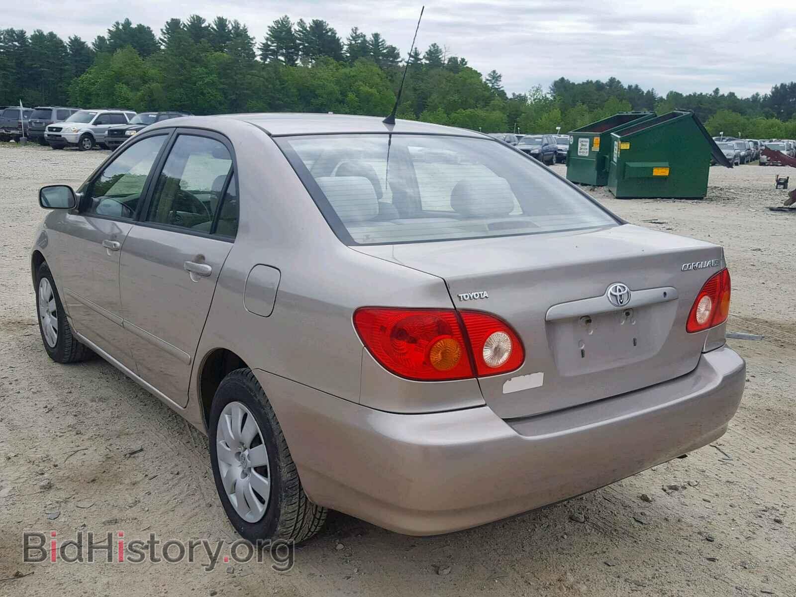 2003 TOYOTA COROLLA - VIN: 2T1BR32E43C141625 - Фото 3