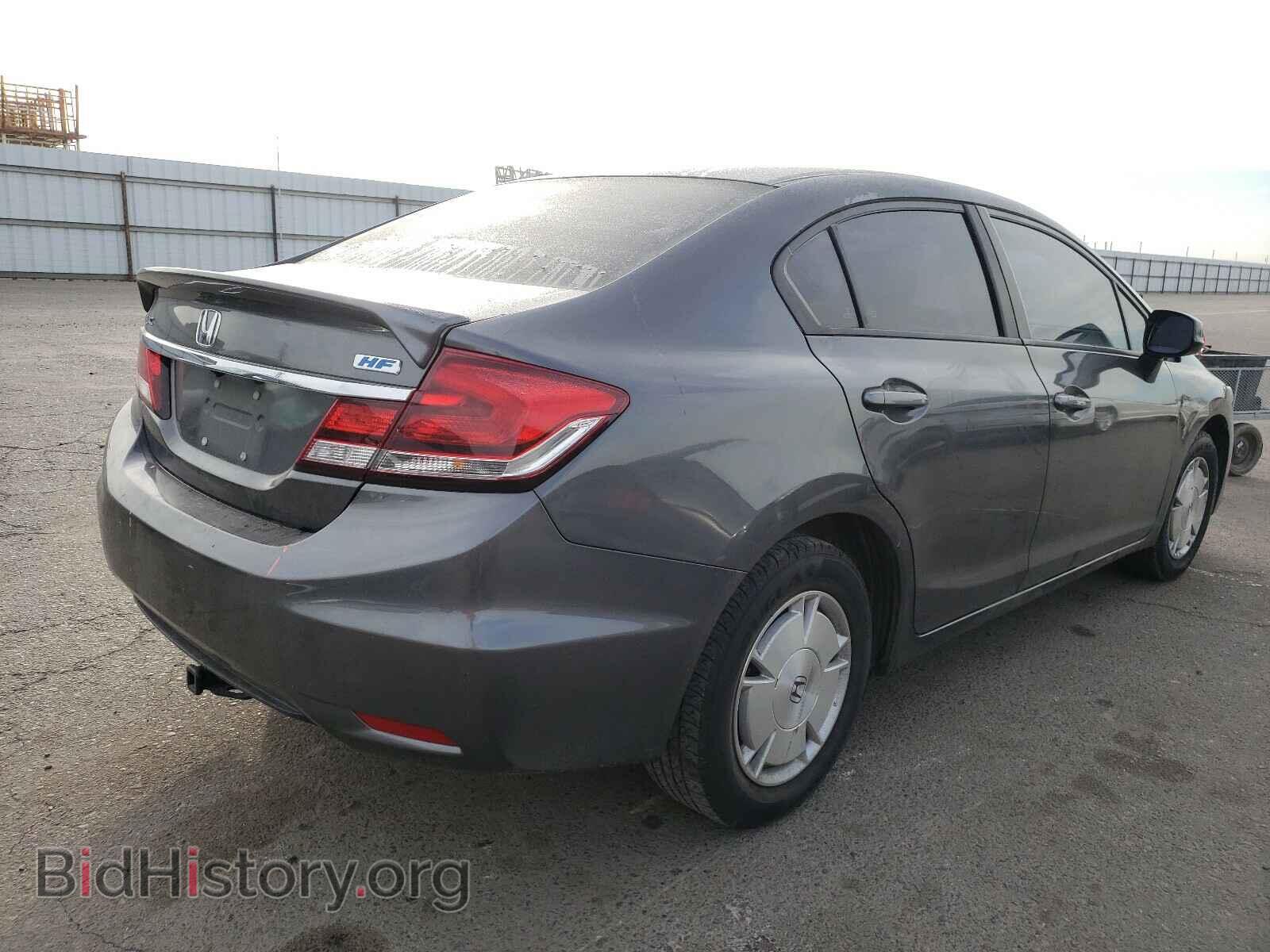 2013 HONDA CIVIC - VIN: 2HGFB2F69DH531745 - Фото 4