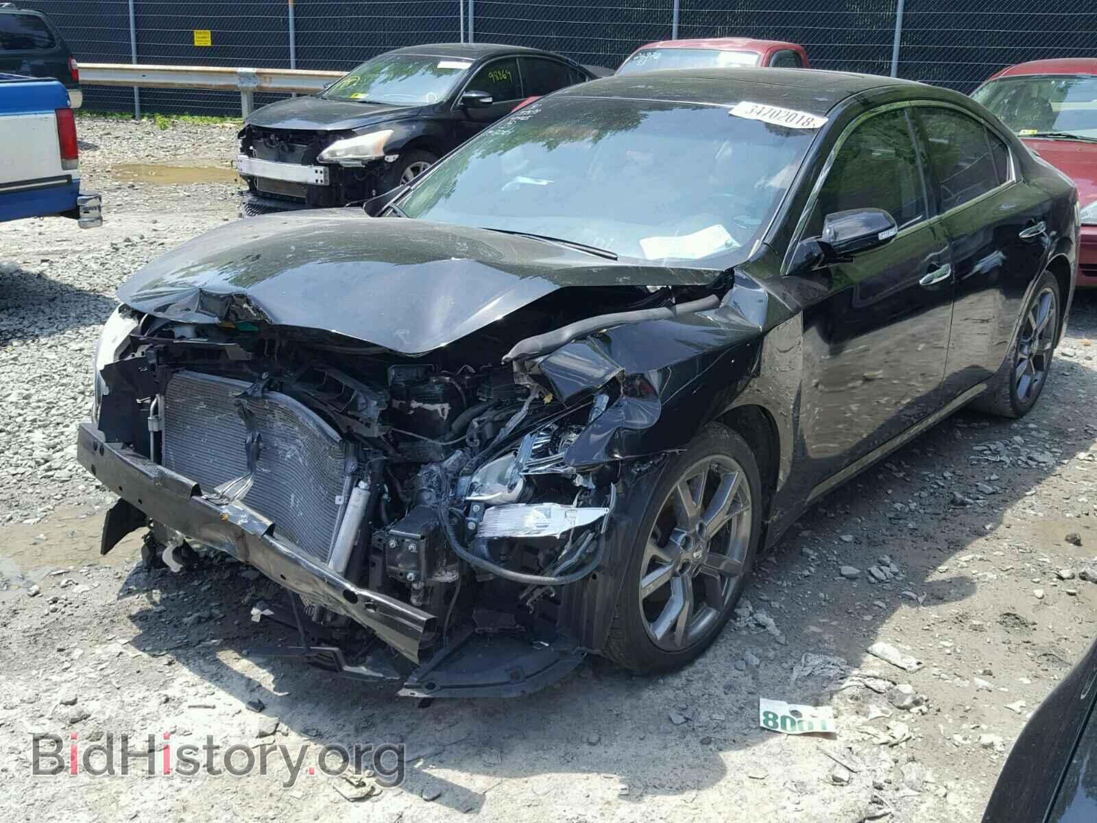 2014 NISSAN MAXIMA S - VIN: 1N4AA5AP4EC908327 - Фото 2